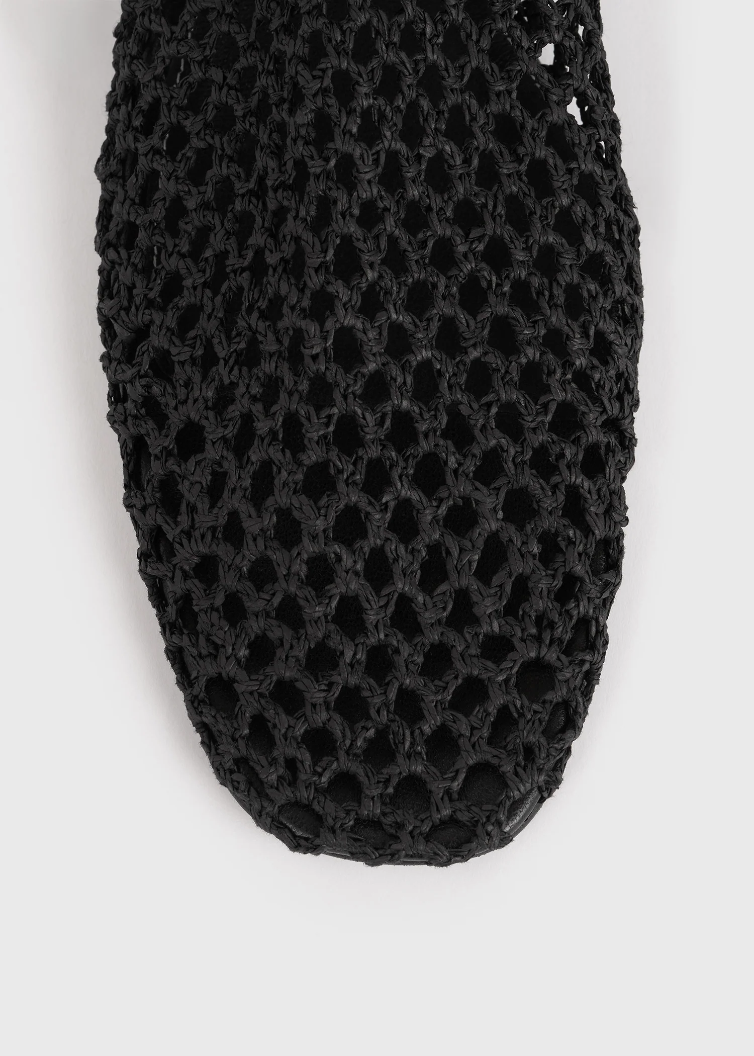 Crochet ballerinas black - Image 5