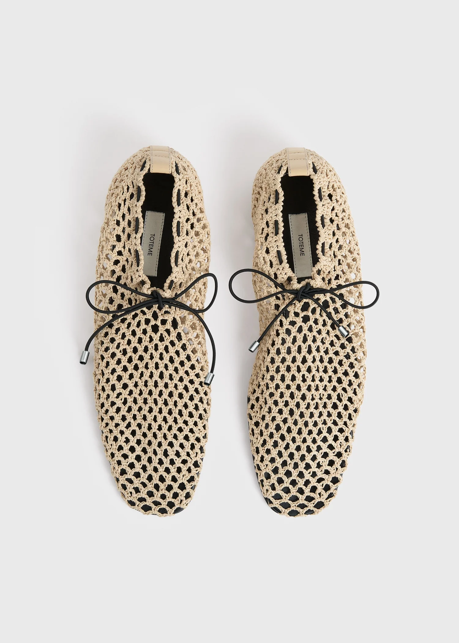 Crochet ballerinas vanilla - Image 4