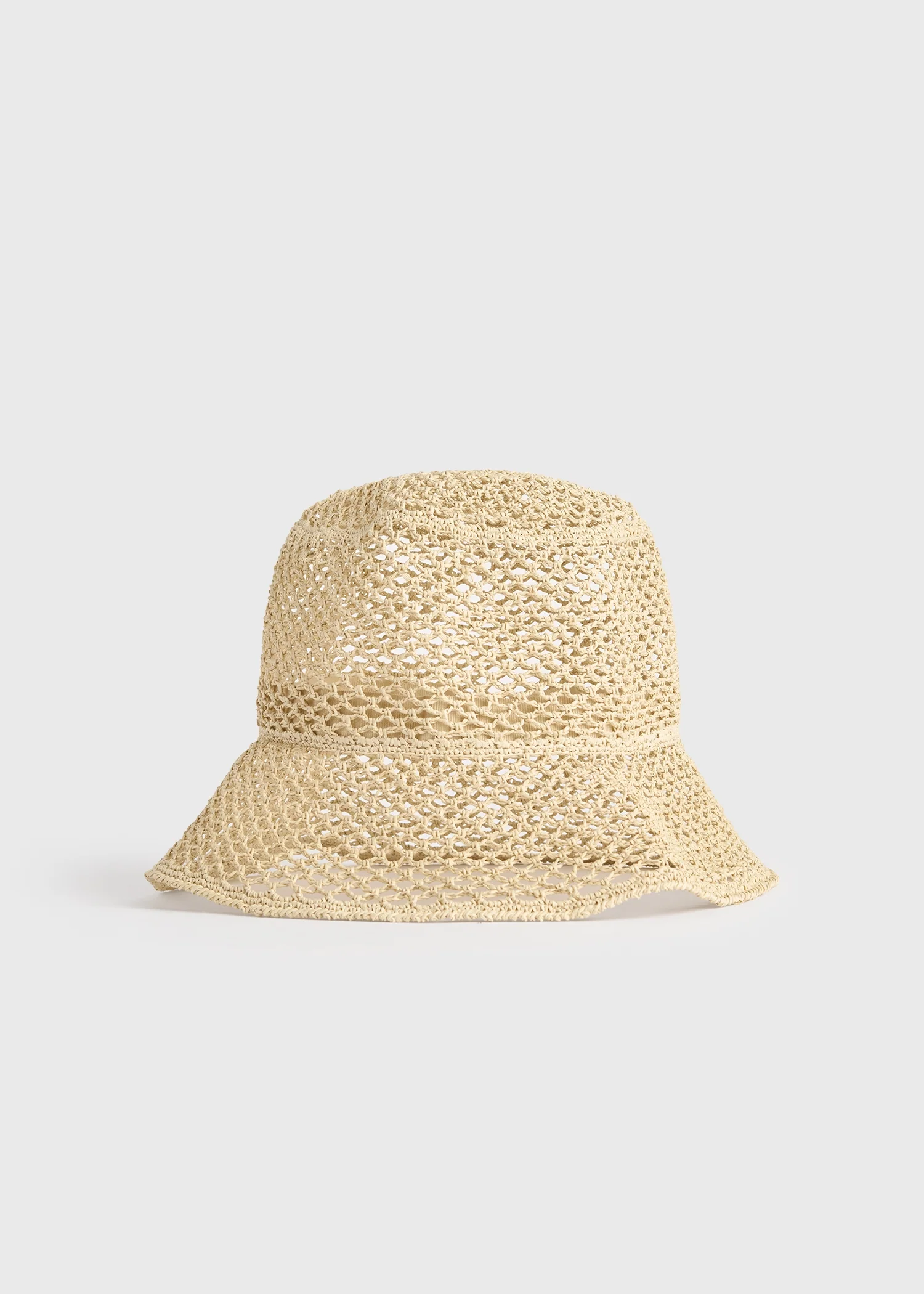 Crochet hat vanilla - Image 4