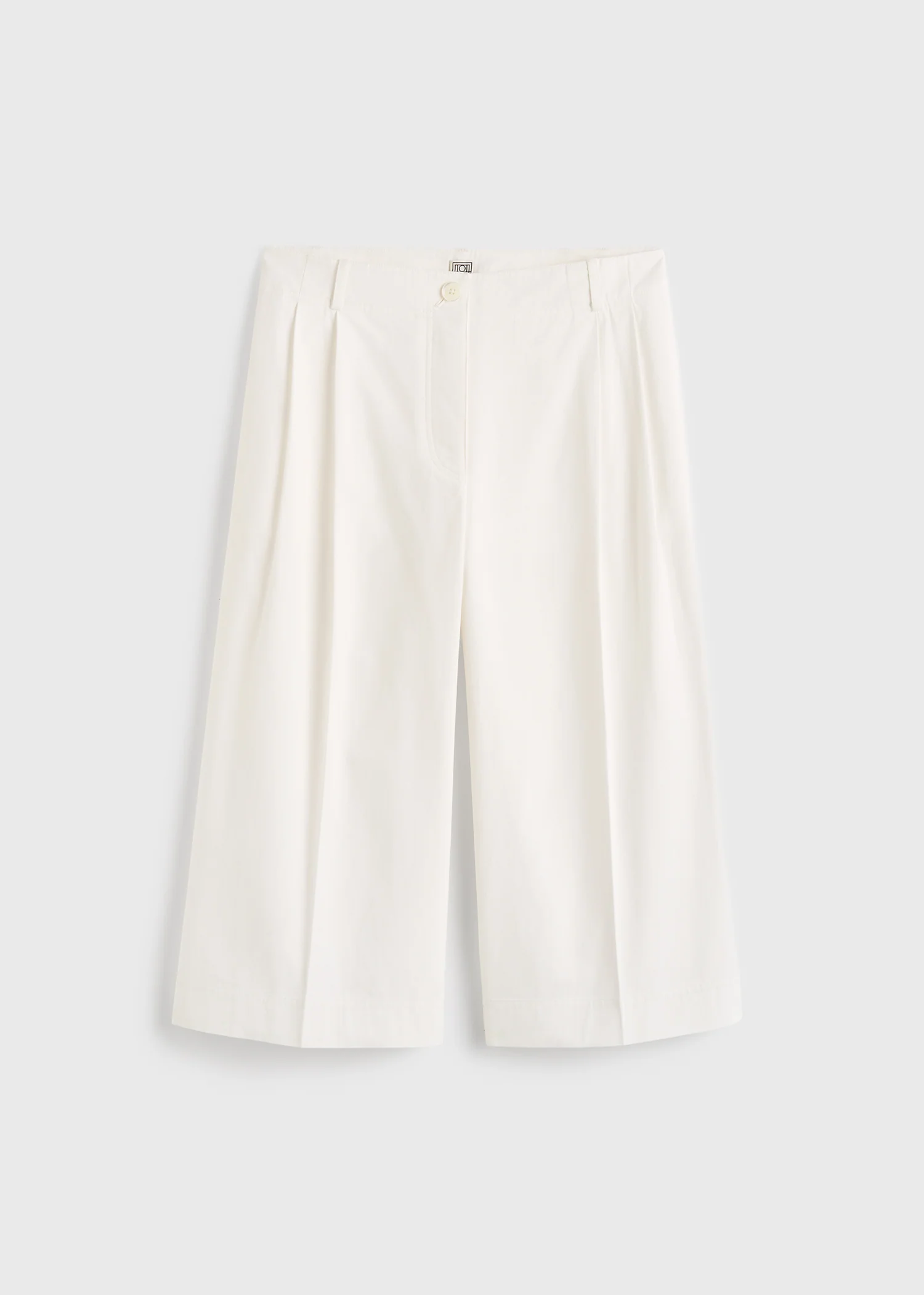 Cropped trousers white petite - Image 5