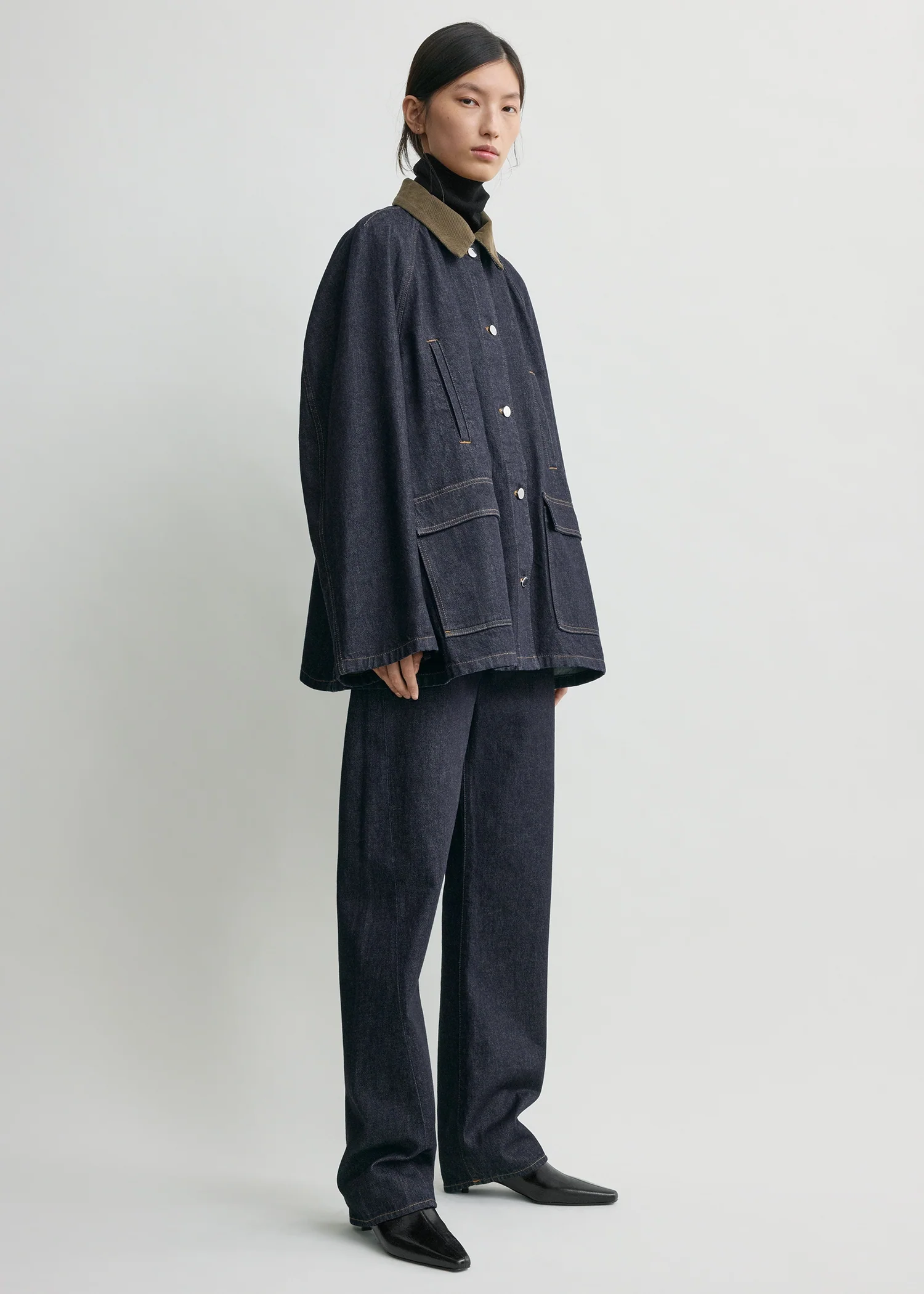 Denim country jacket soft raw - Image 2