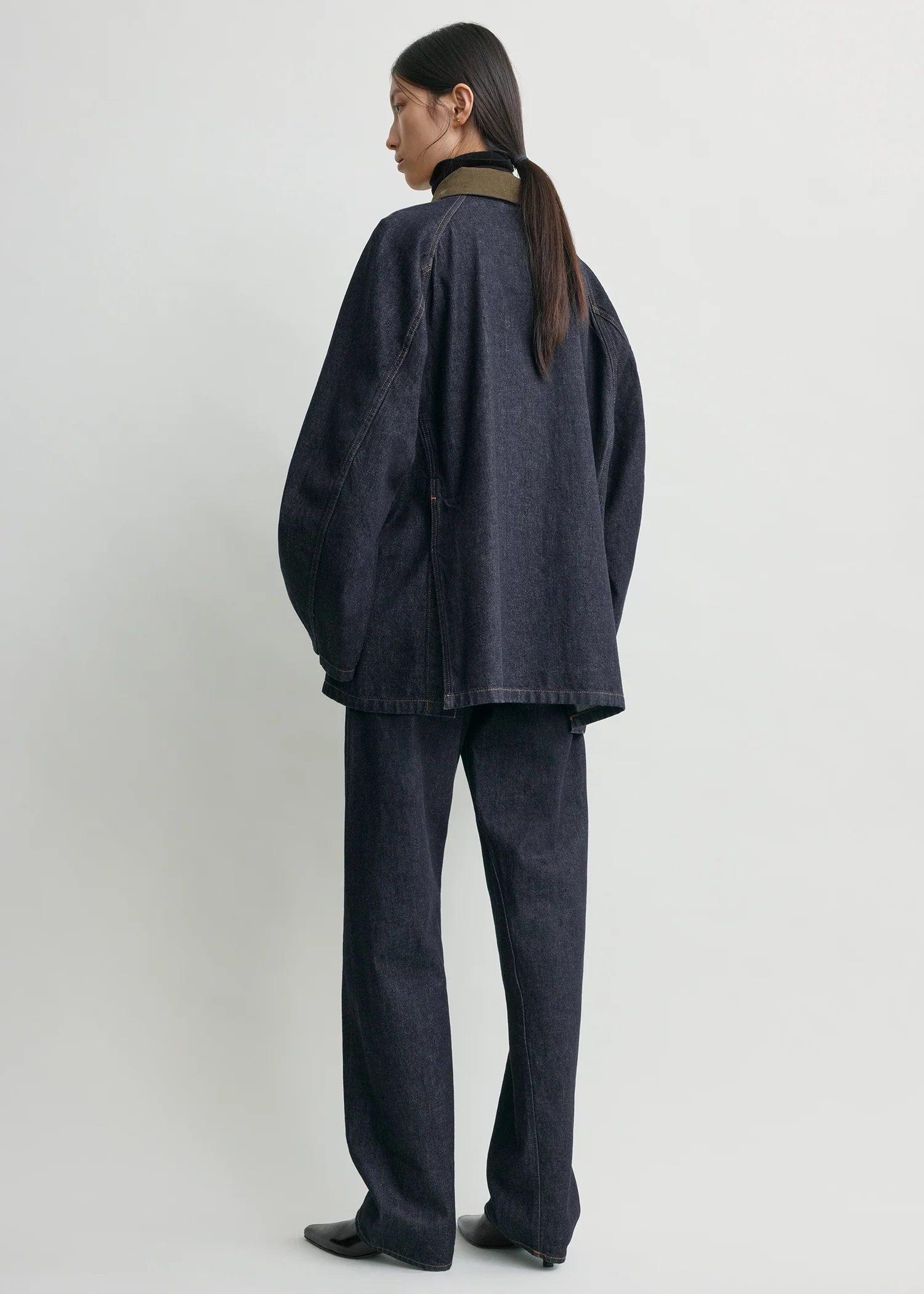 Denim country jacket soft raw - Image 3
