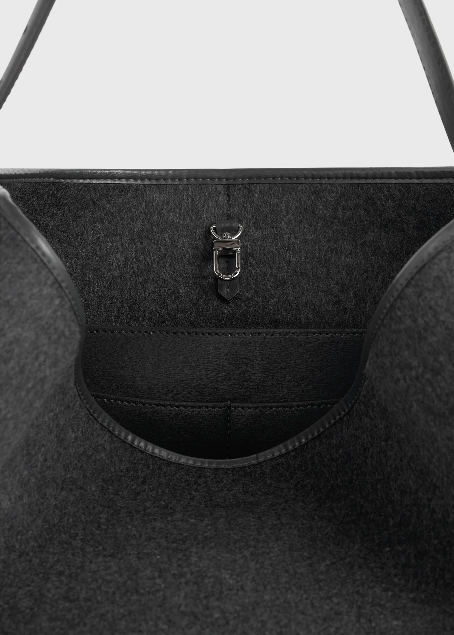Belted doublé tote grey - Image 5