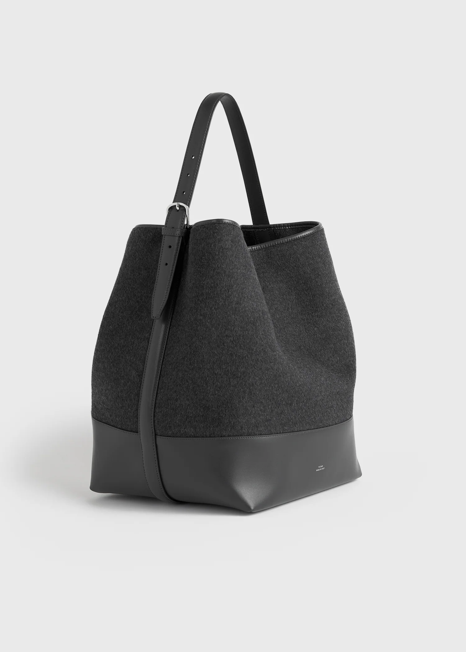 Belted doublé tote grey - Image 7