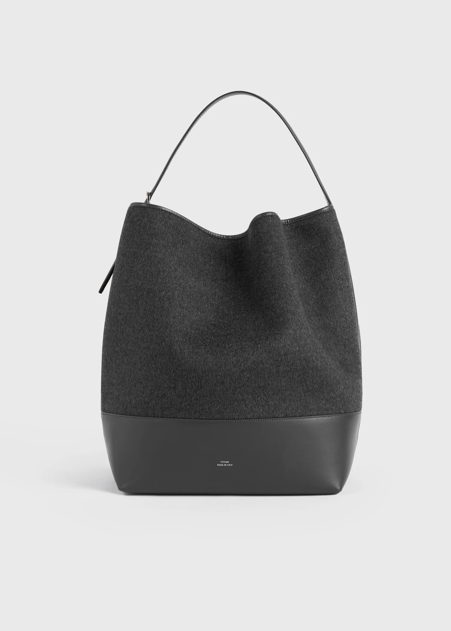 Belted doublé tote grey - Image 8