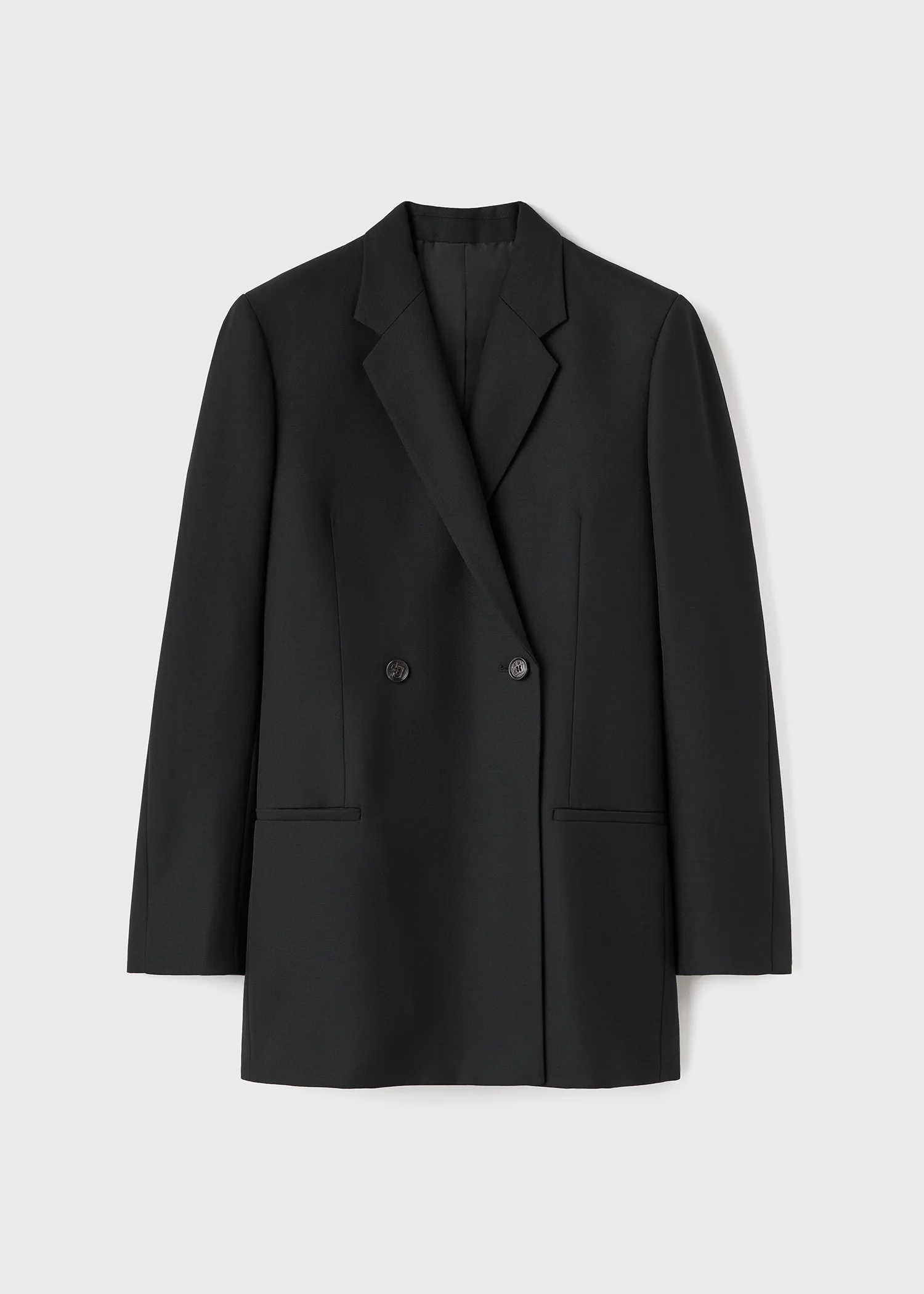 Double-breasted blazer black - Image 5
