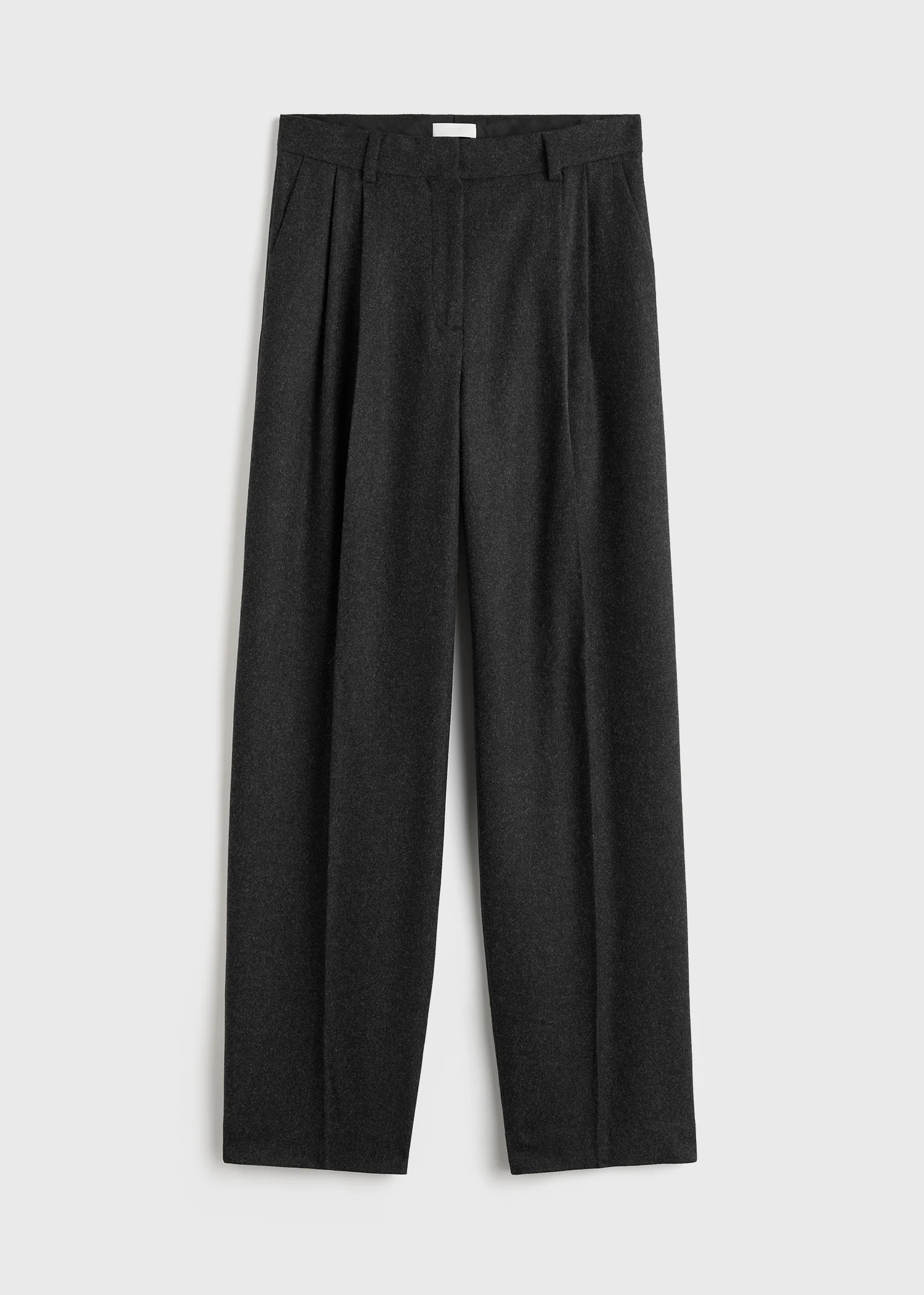Double-pleat winter trousers charcoal petite - Image 5