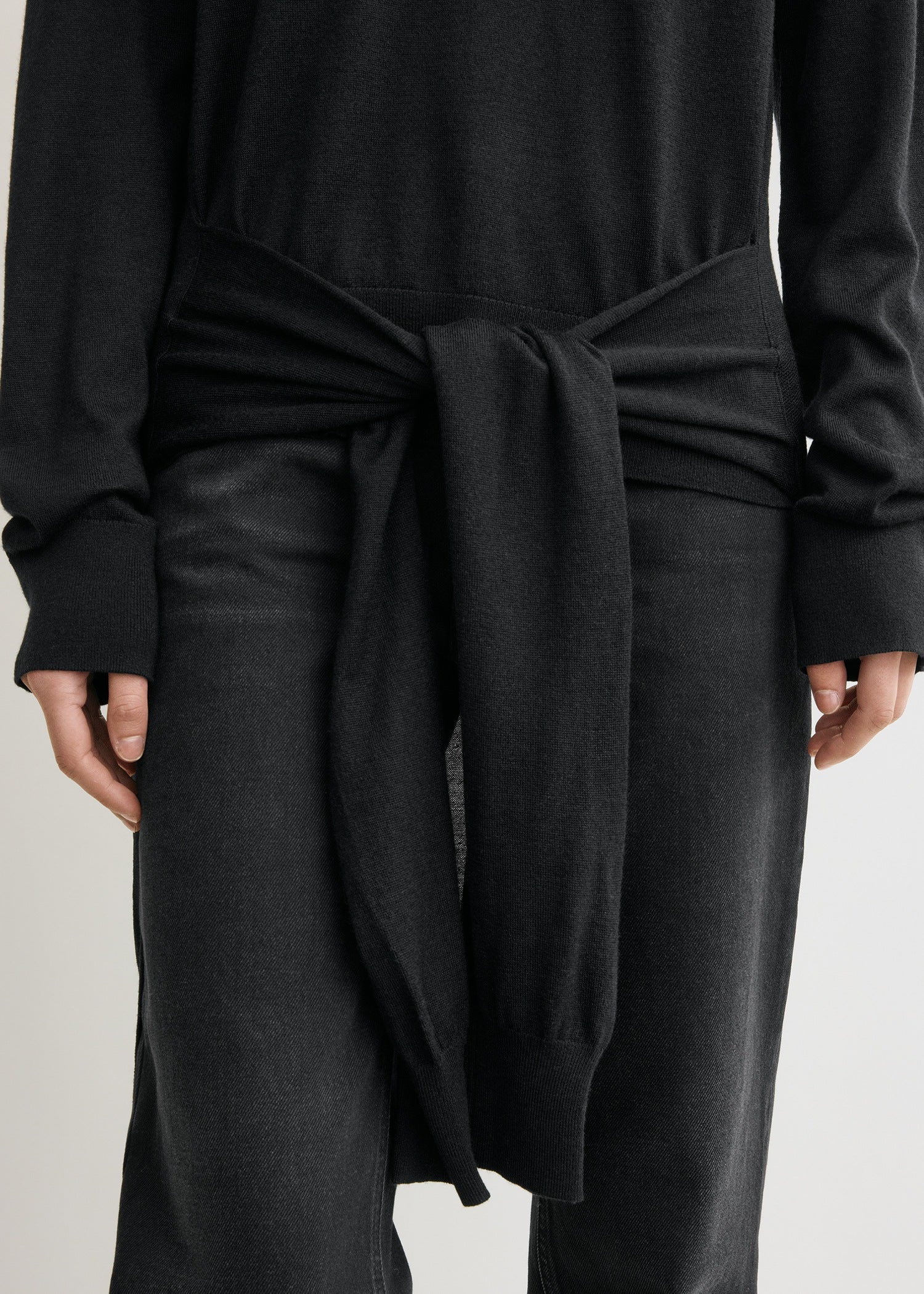 Double-sleeve turtleneck black - Image 5