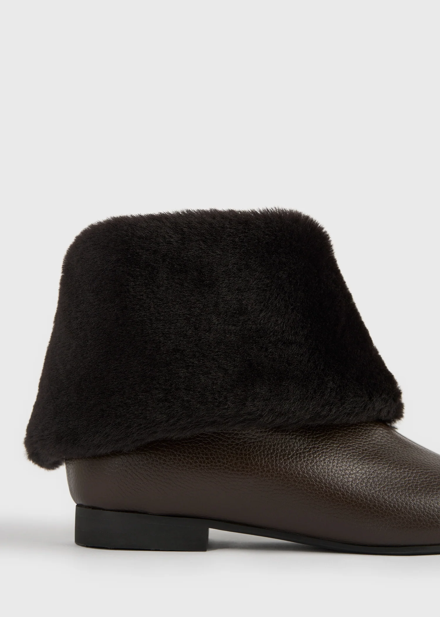 Downtown shearling boots brown - Image 4