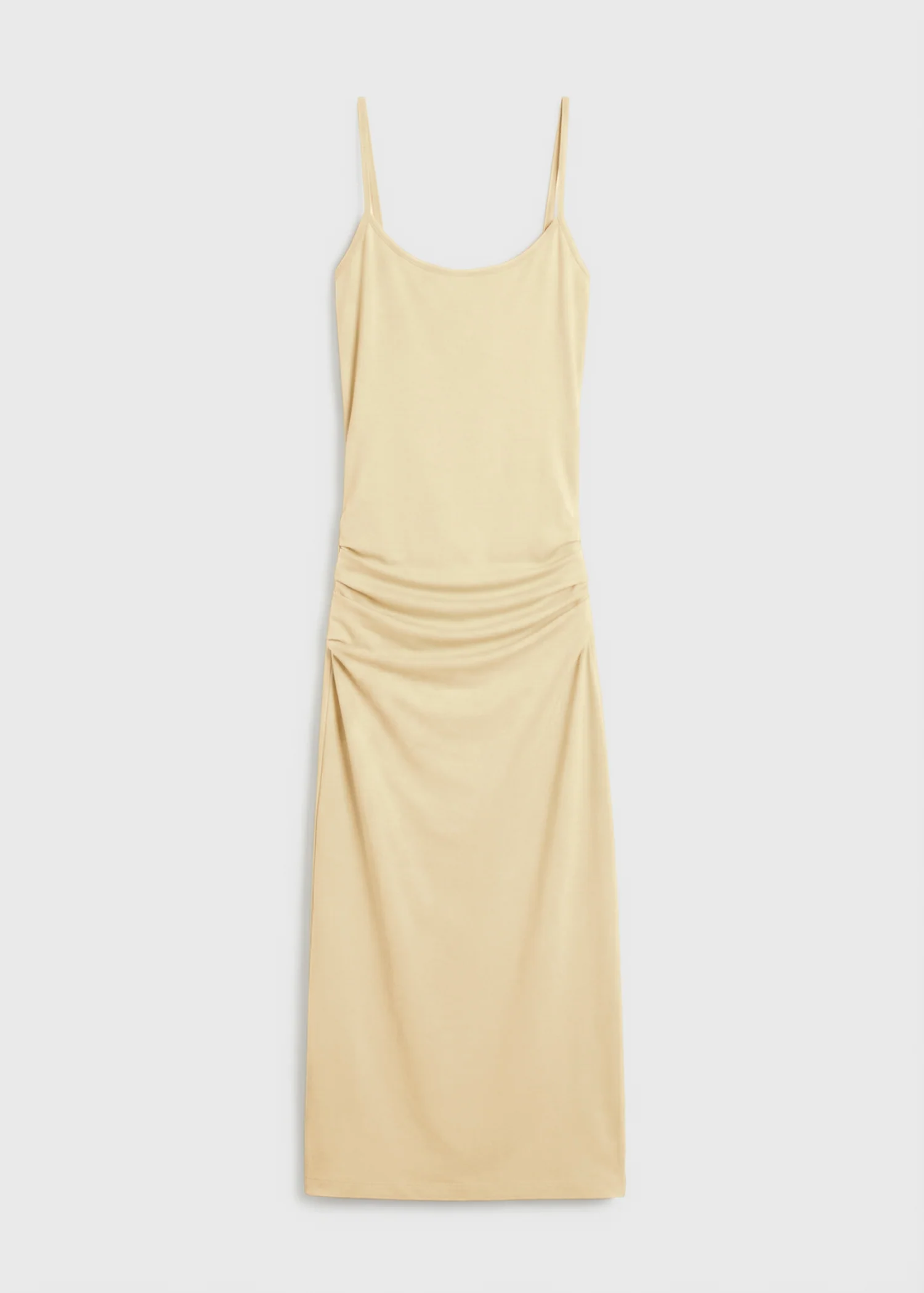 Draped slip dress buttercup - Image 6