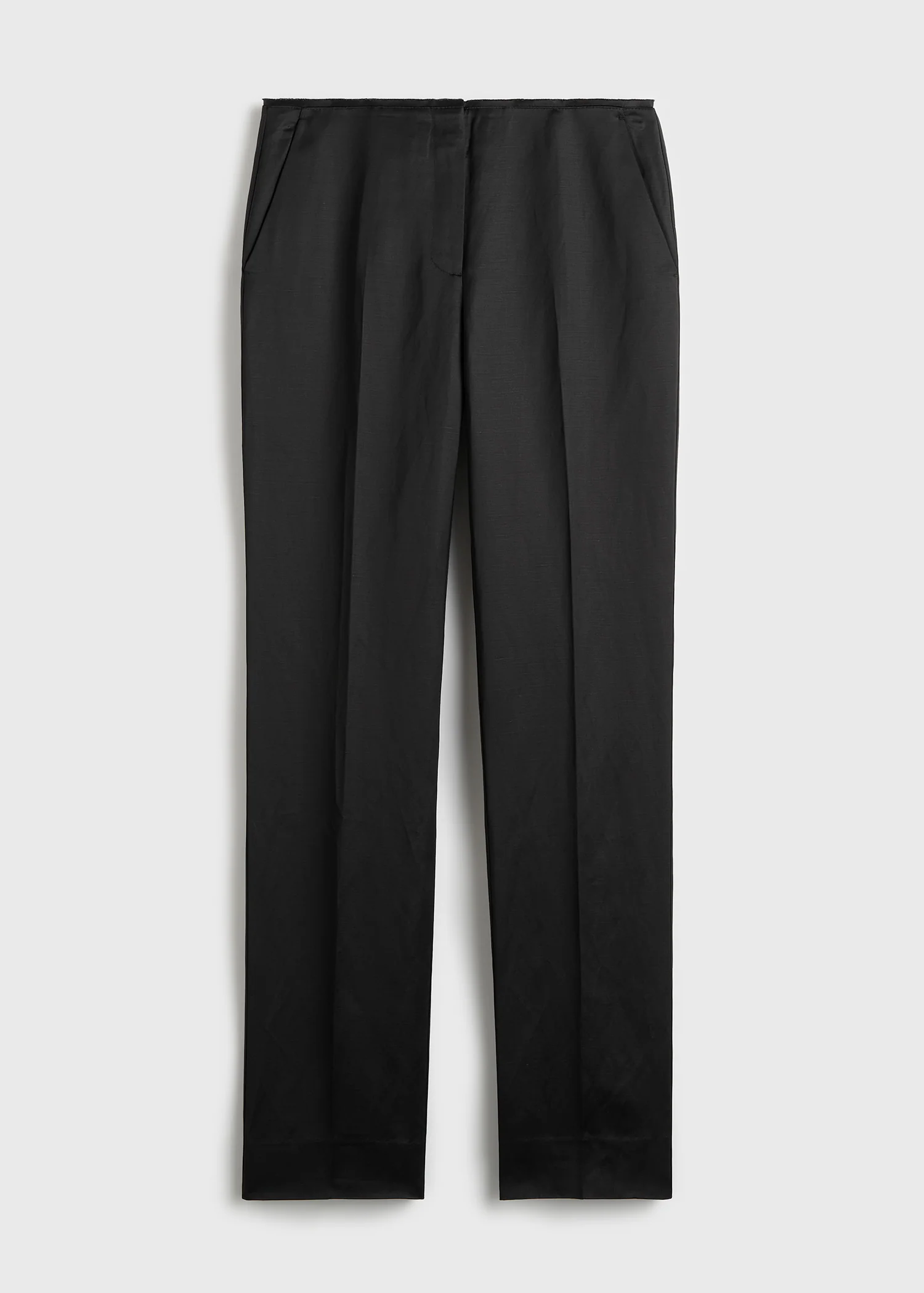 Easy raw edge trousers black - Image 5