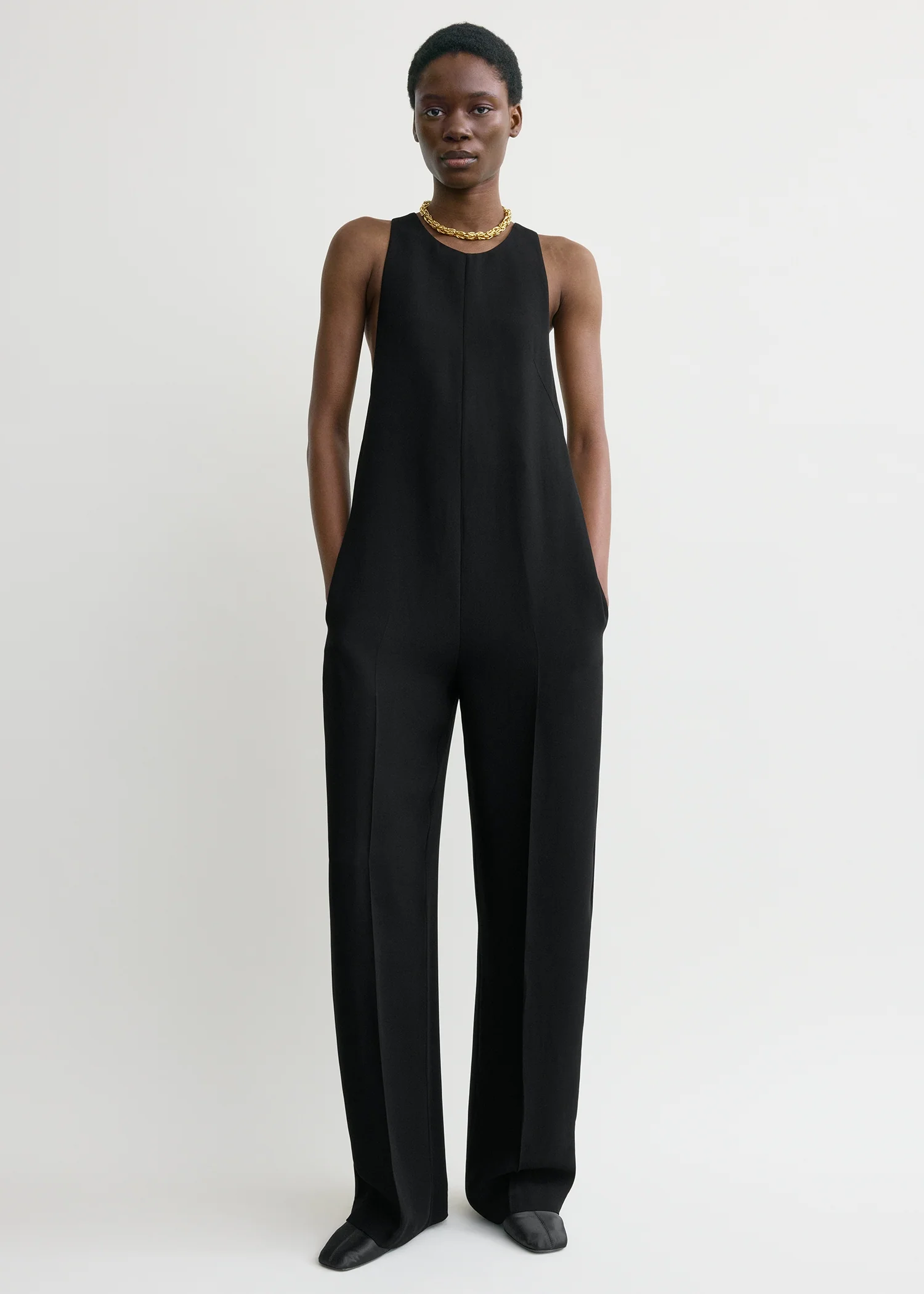 Evening jumpsuit black - Image 2