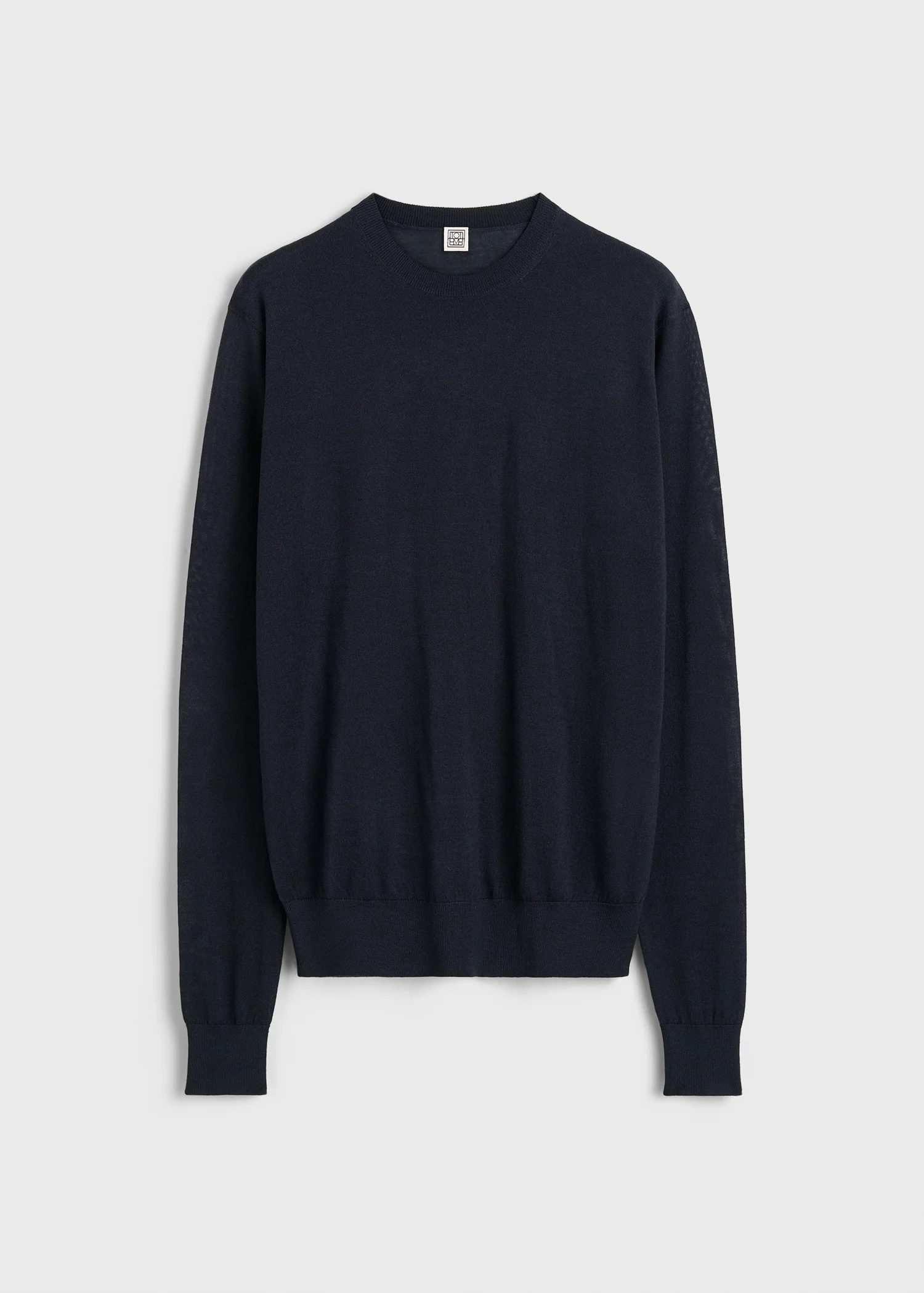 Fine crew knit midnight - Image 5