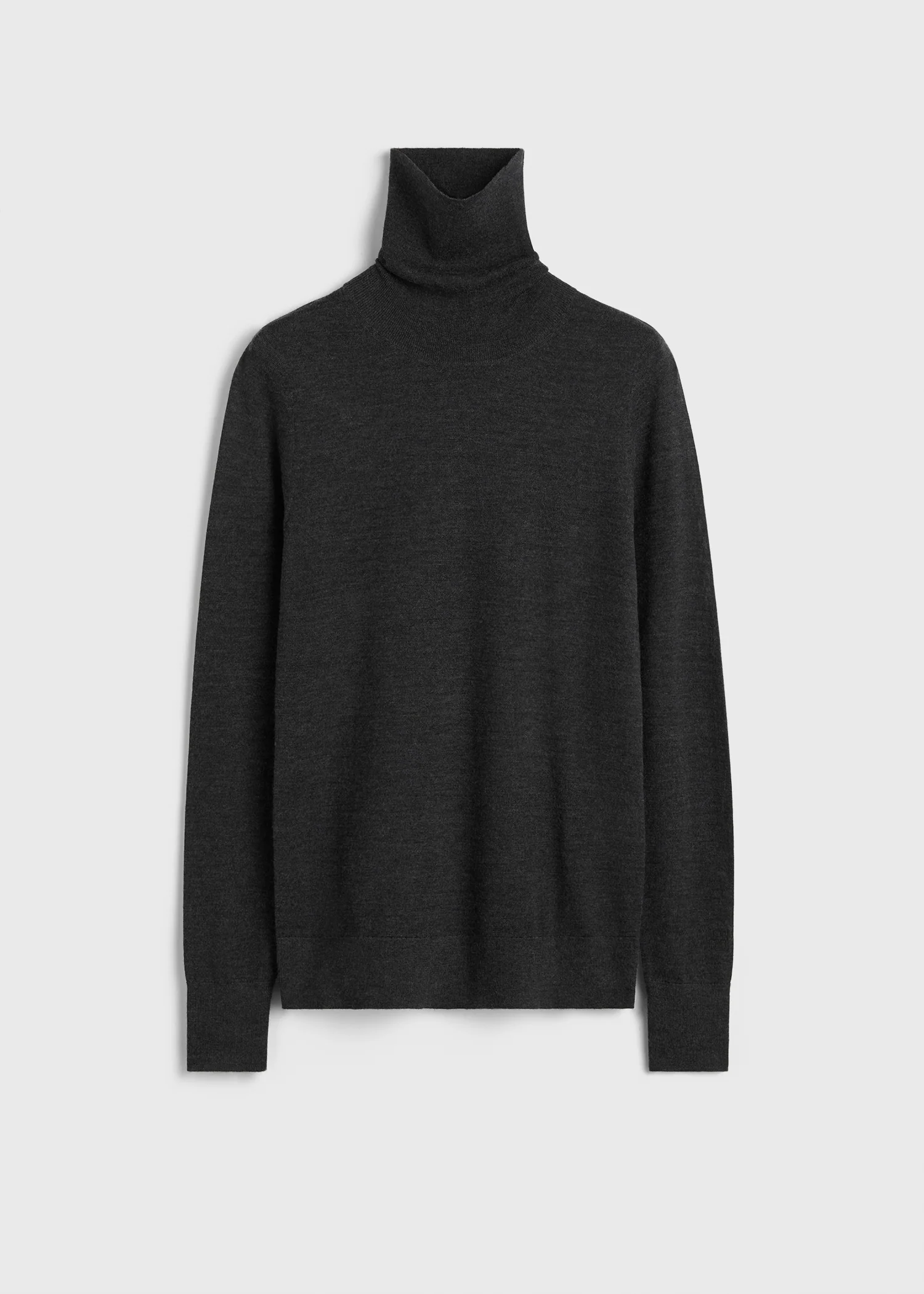 Fine turtleneck charcoal - Image 5