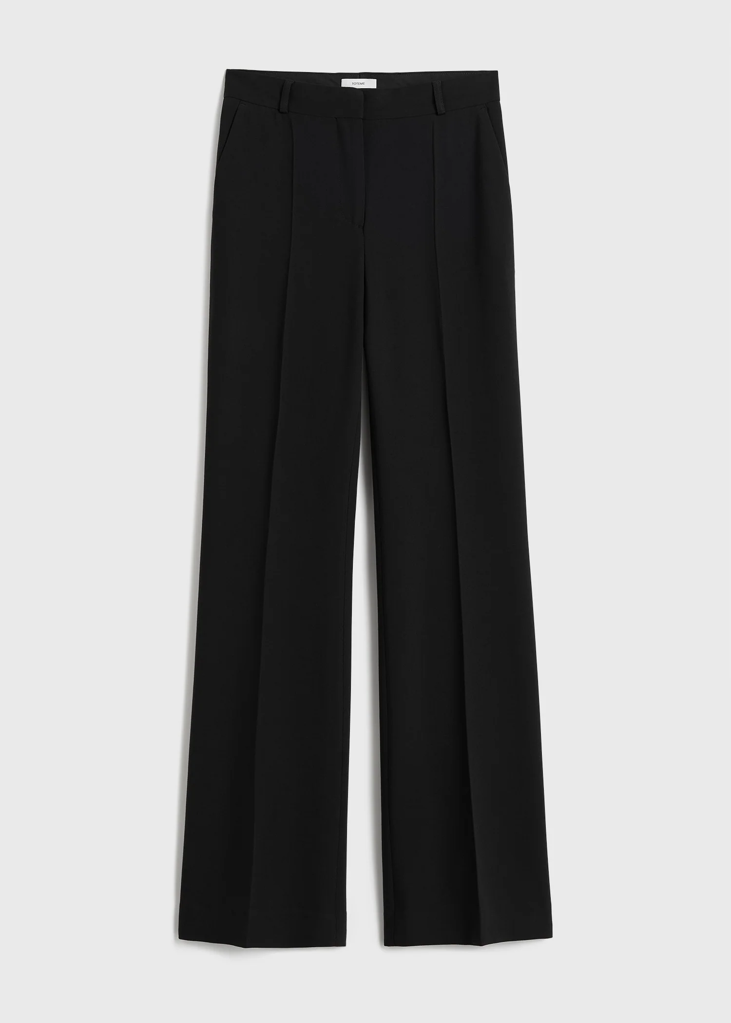 Flared evening trousers black - Image 5