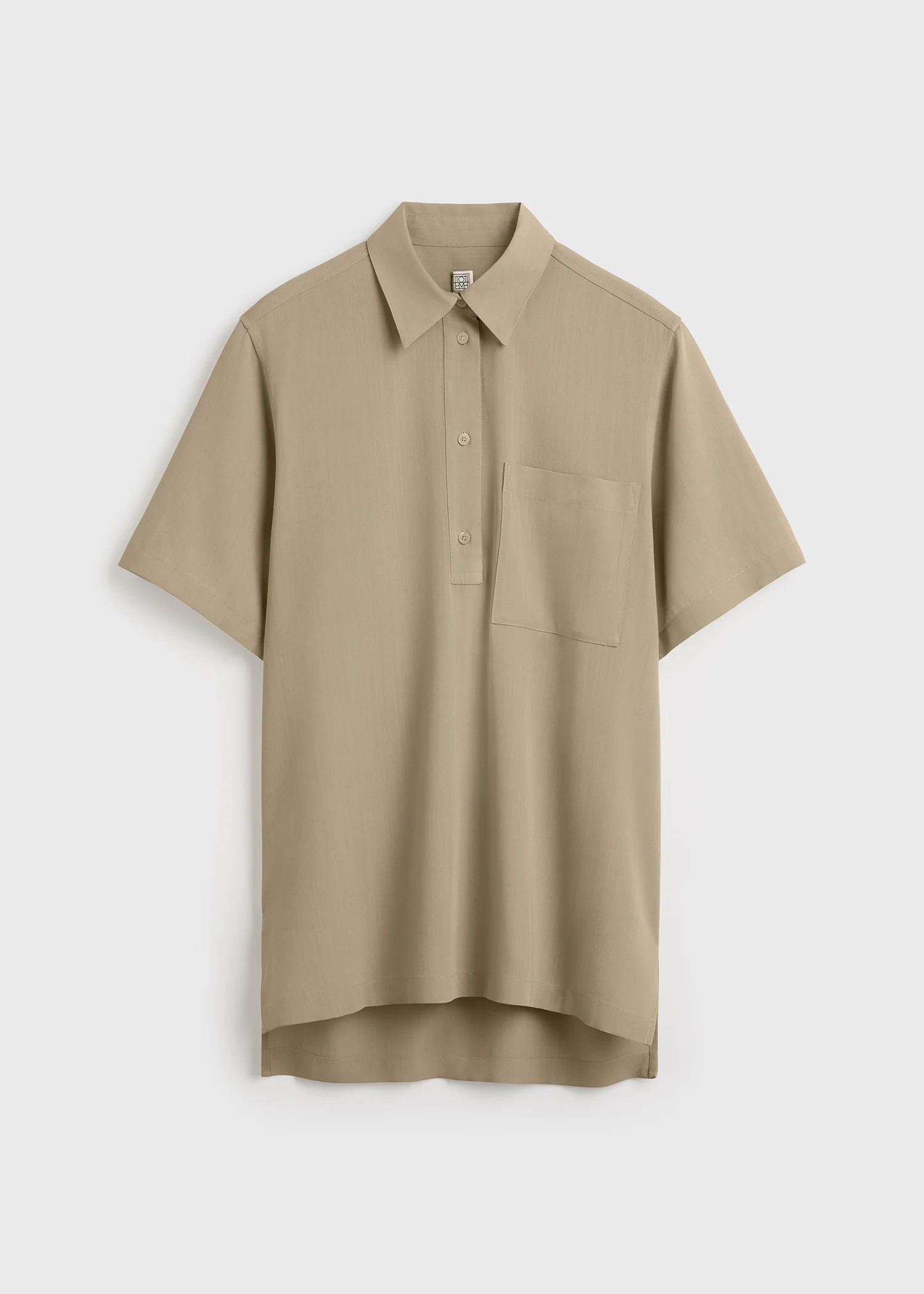 Fluid polo shirt overcast beige - Image 5