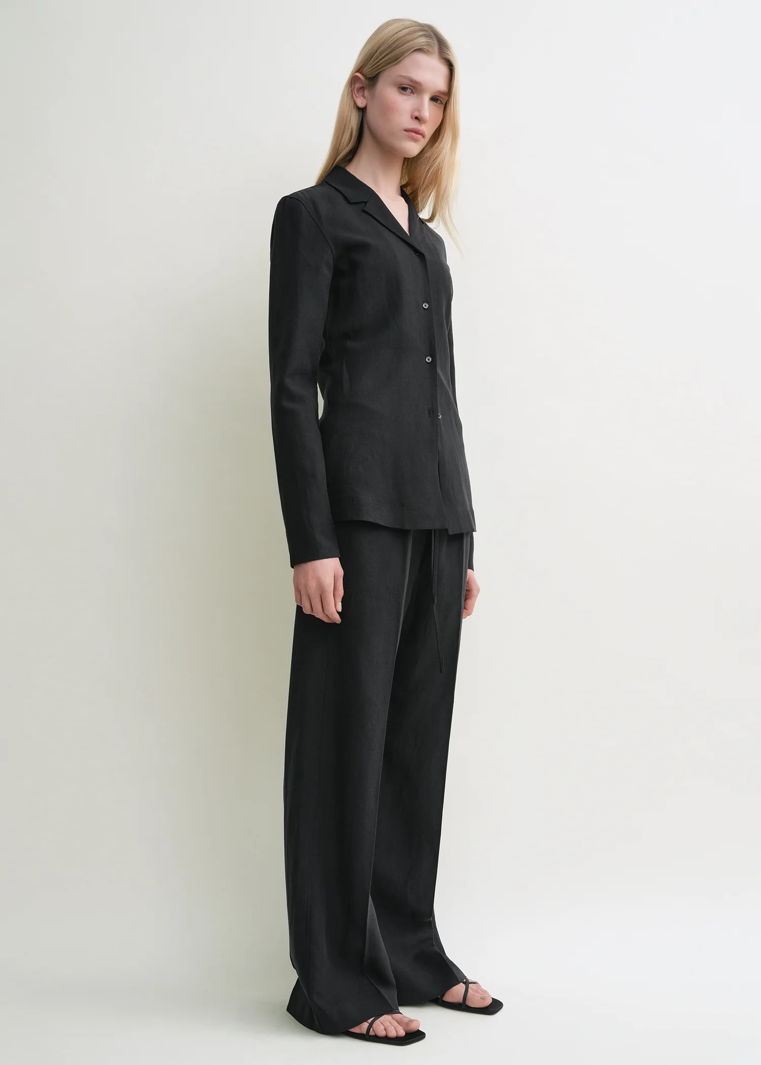 Fluid shirt black - Image 2