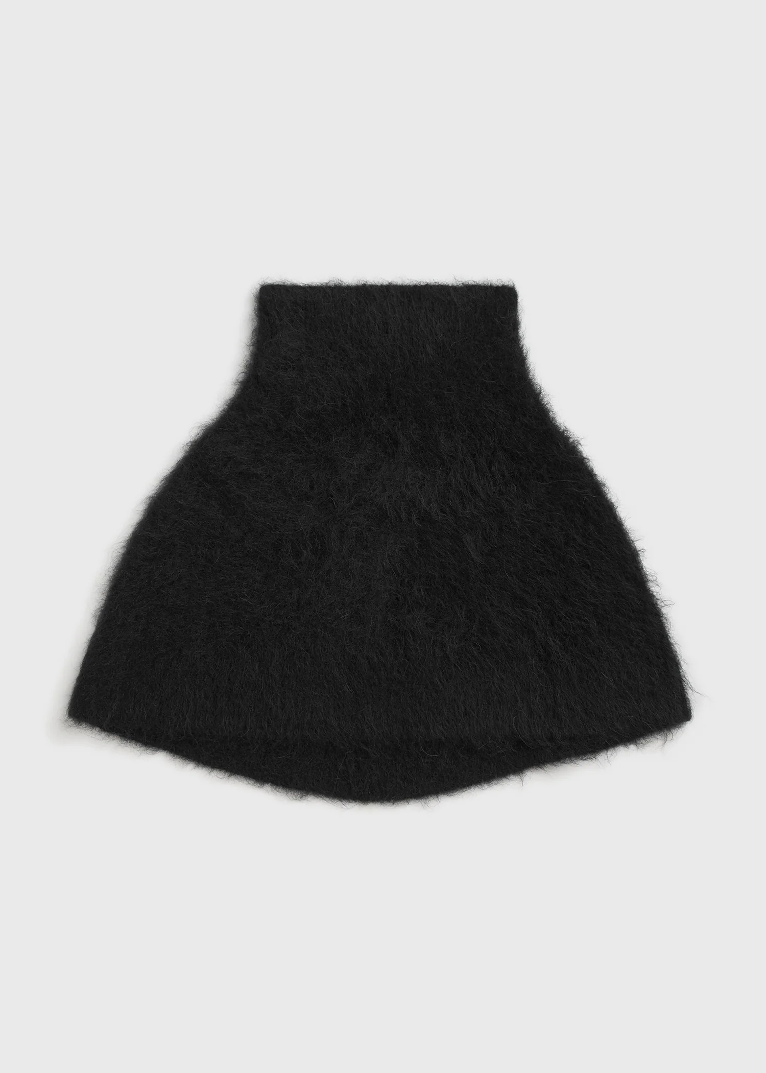 Funnel alpaca-blend neck warmer black - Image 5