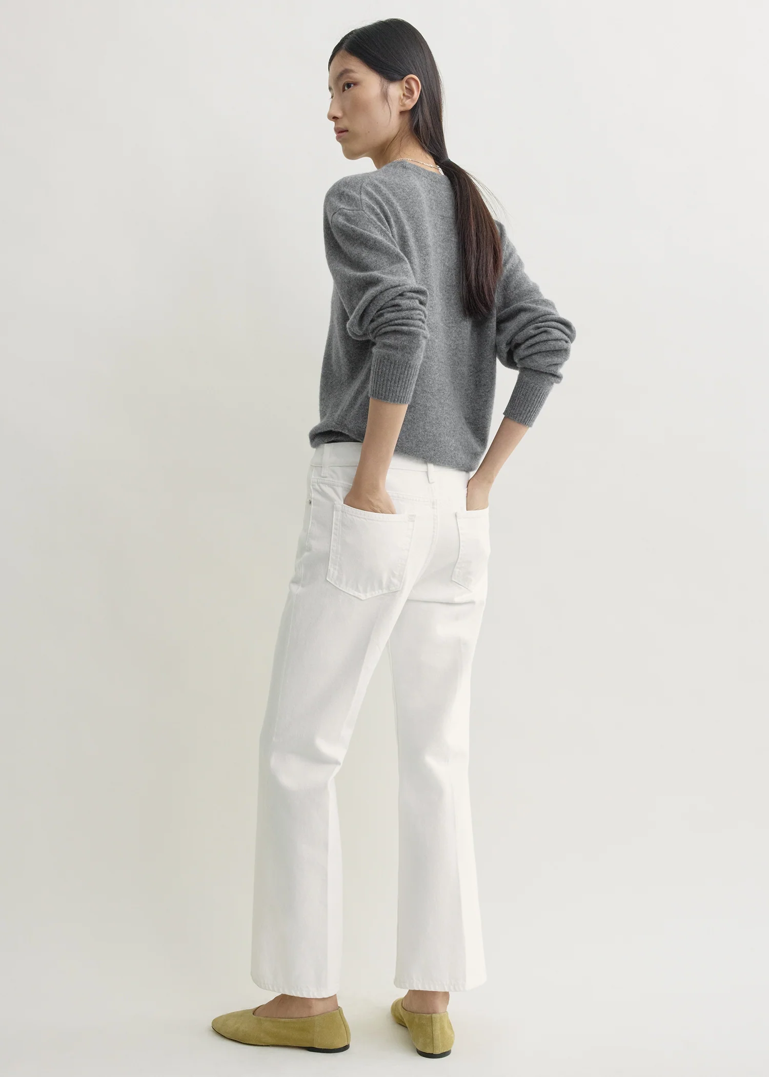 Kick flare denim off-white - Image 3