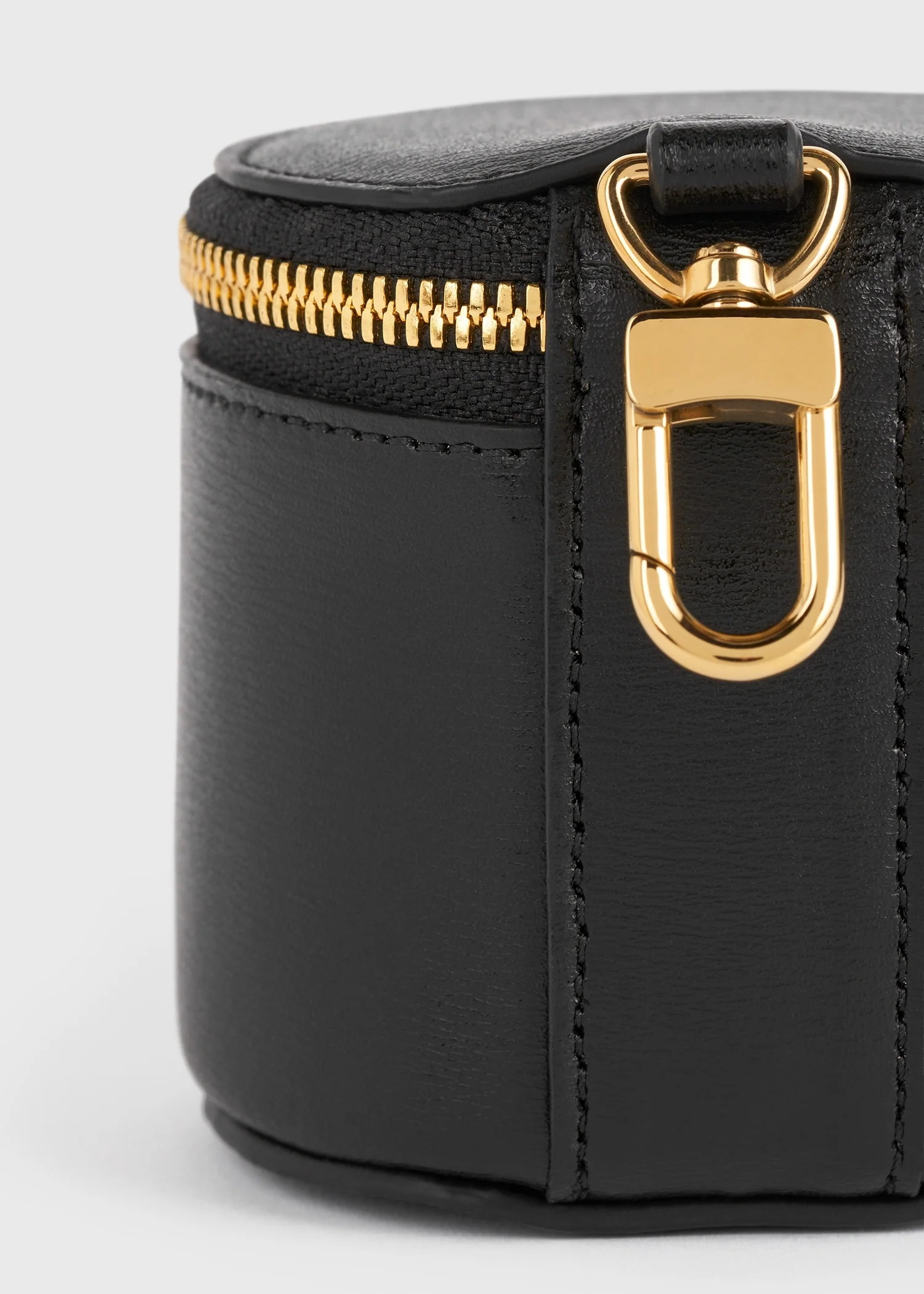 Leather jewelry box black - Image 3