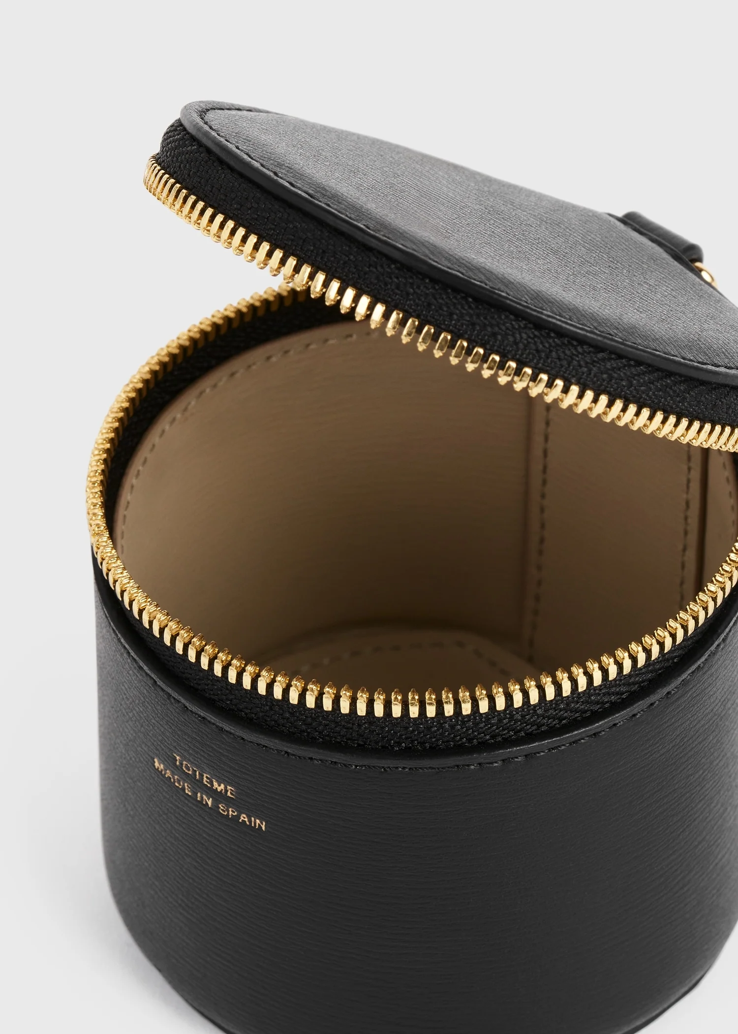 Leather jewelry box black - Image 4