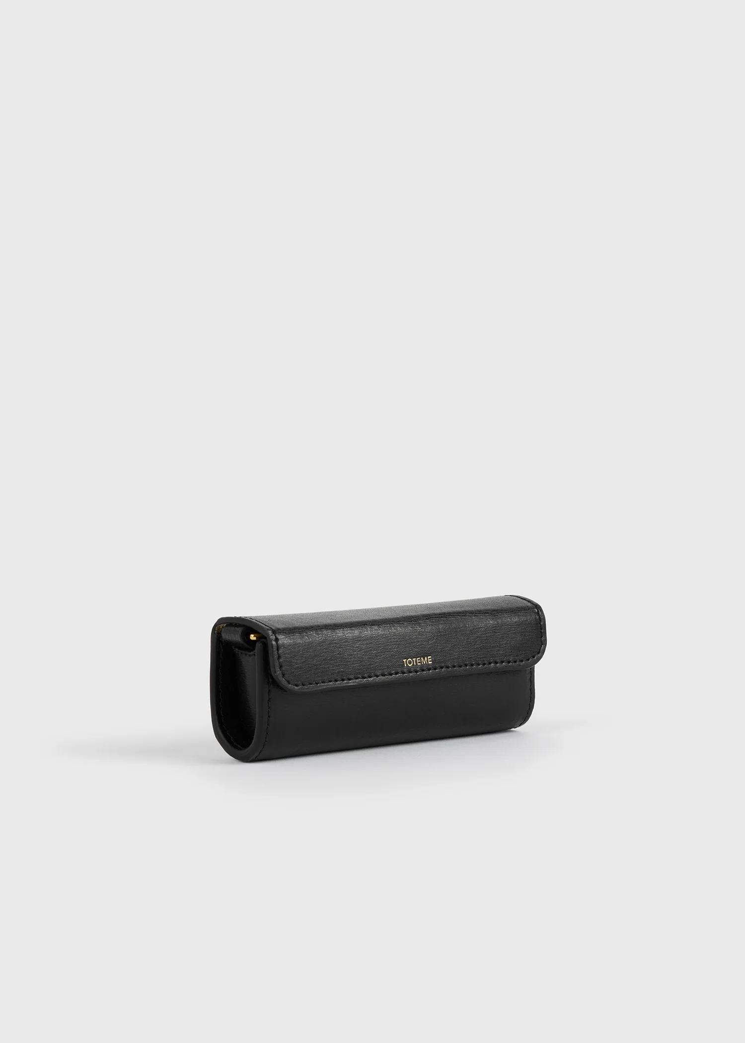 Leather lipstick case black - Image 3