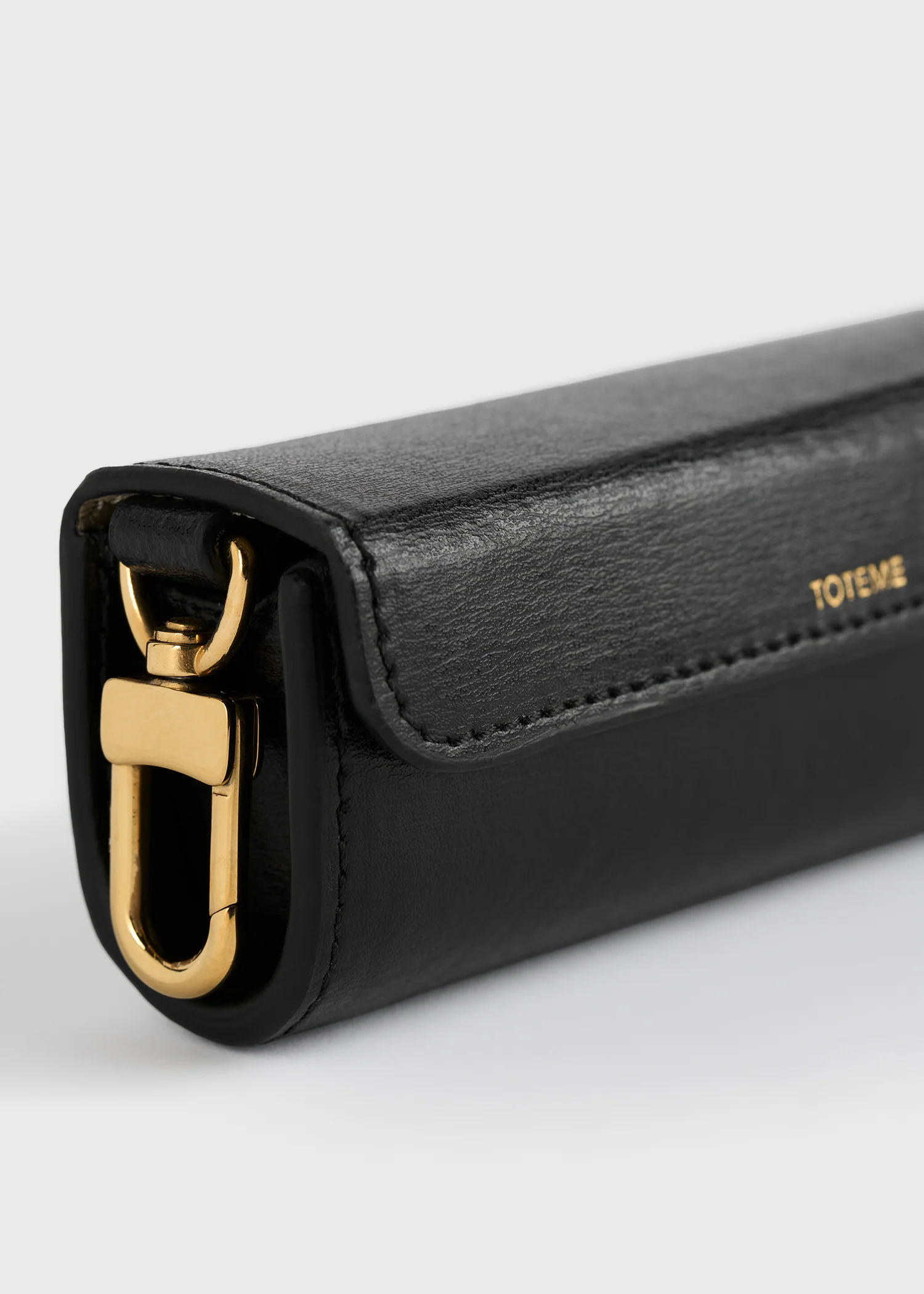Leather lipstick case black - Image 5