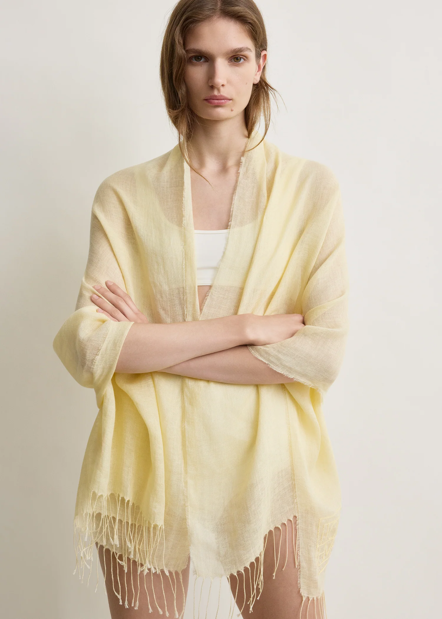 Linen sarong buttercup - Image 3