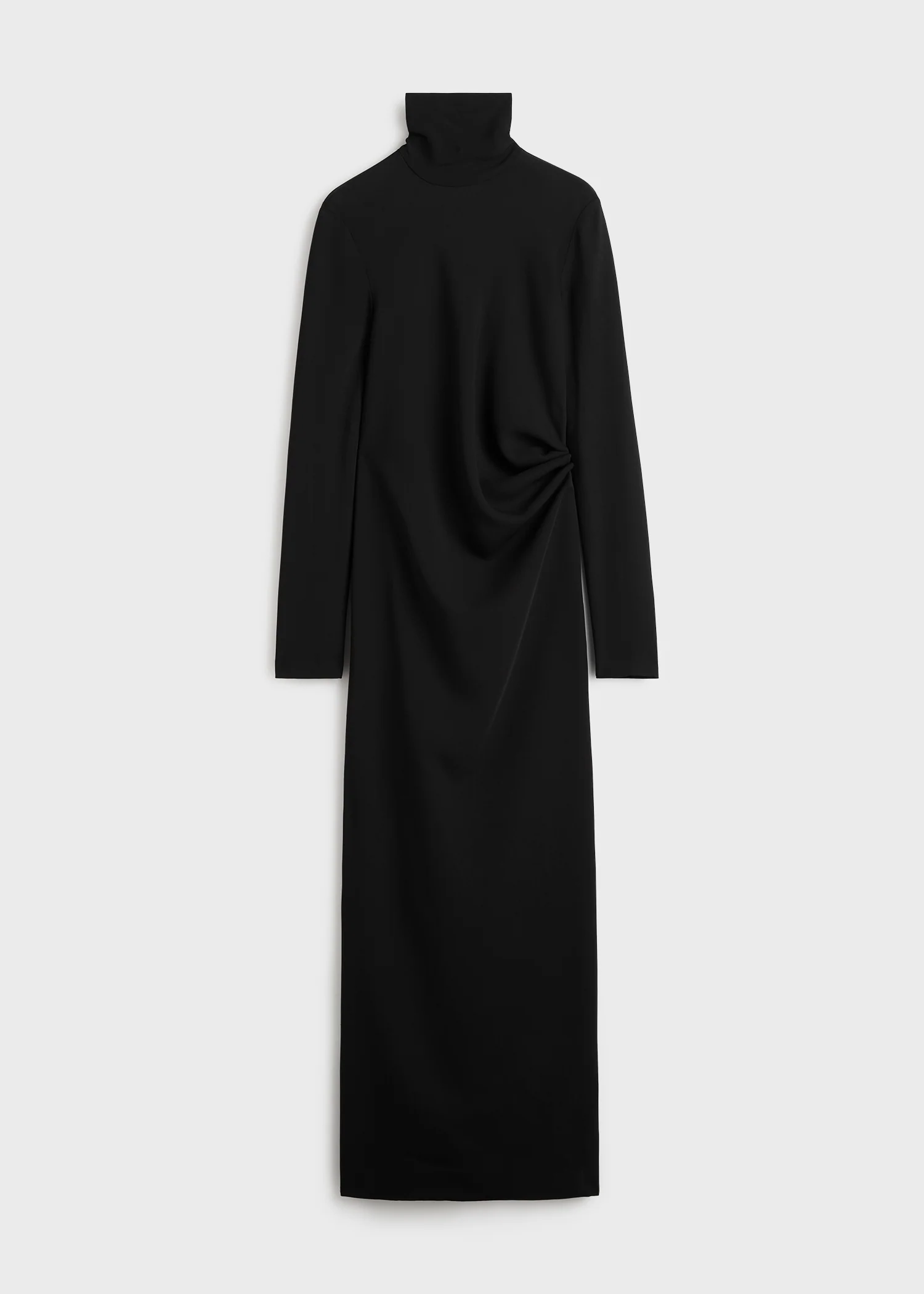 Long twist dress black - Image 5