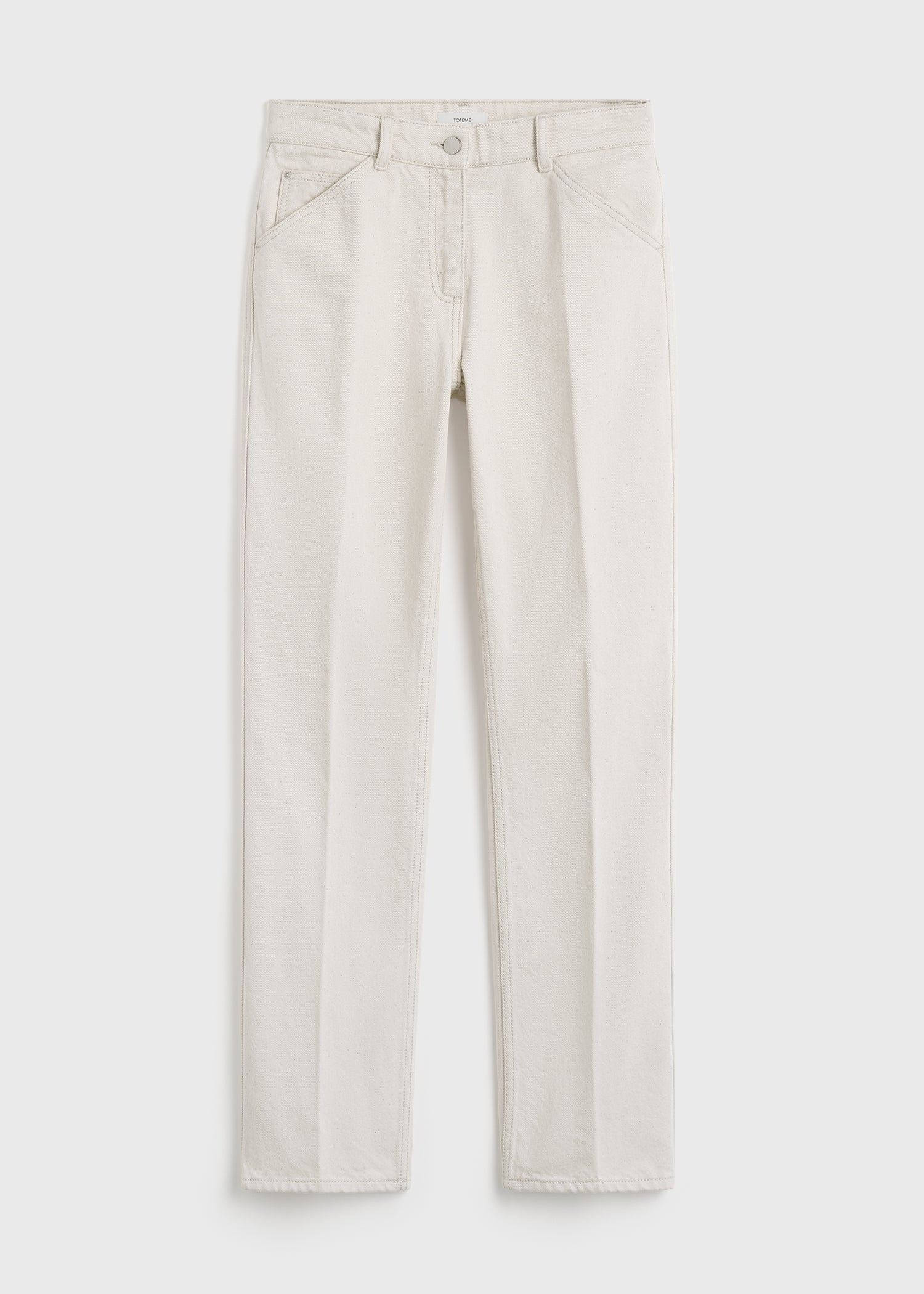 Low slim denim ecru - Image 6