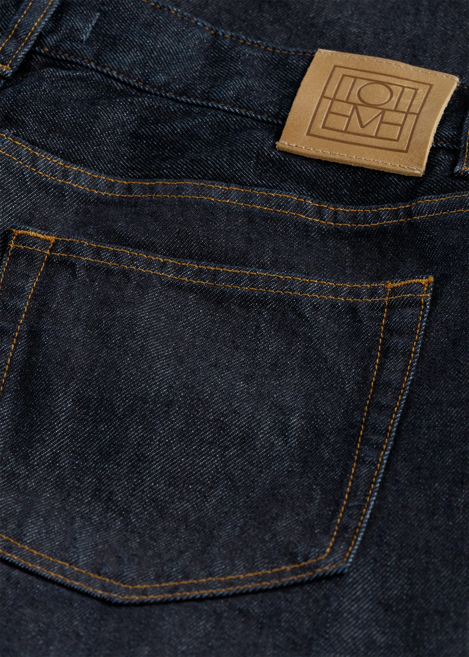 Low straight denim rinsed blue - Image 5