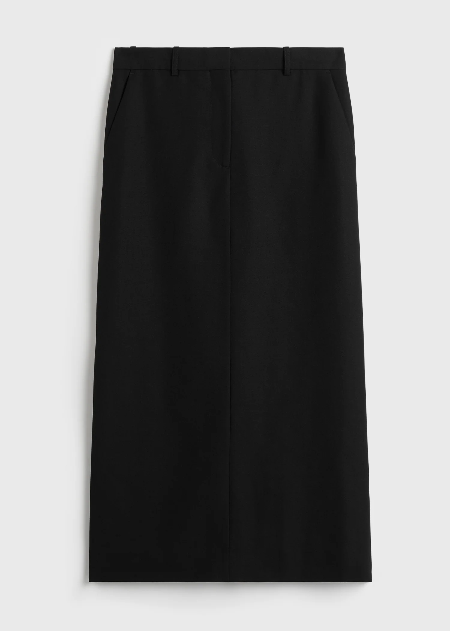 Low-waist straight skirt black petite - Image 5