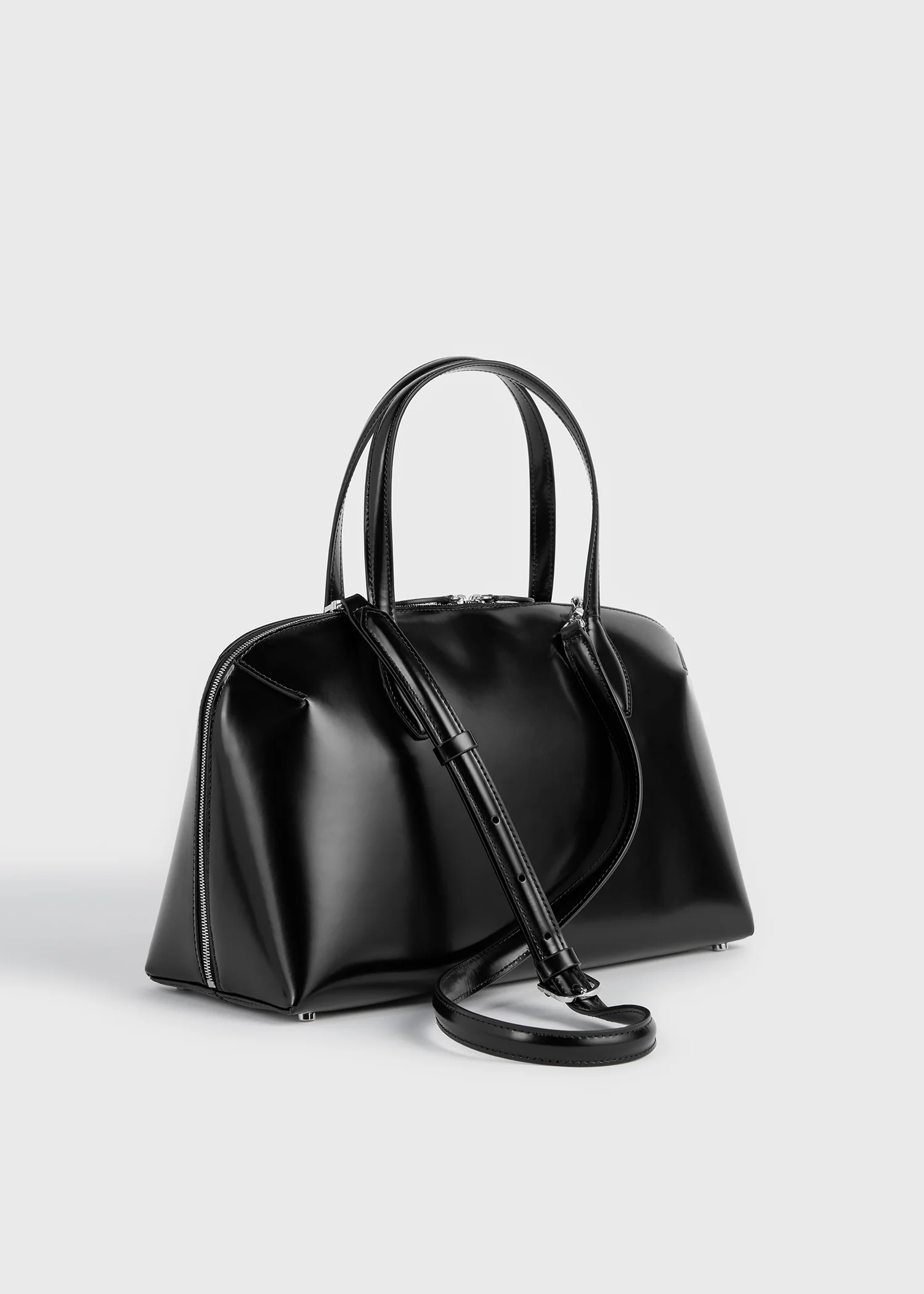 Medium box-leather day tote black - Image 4