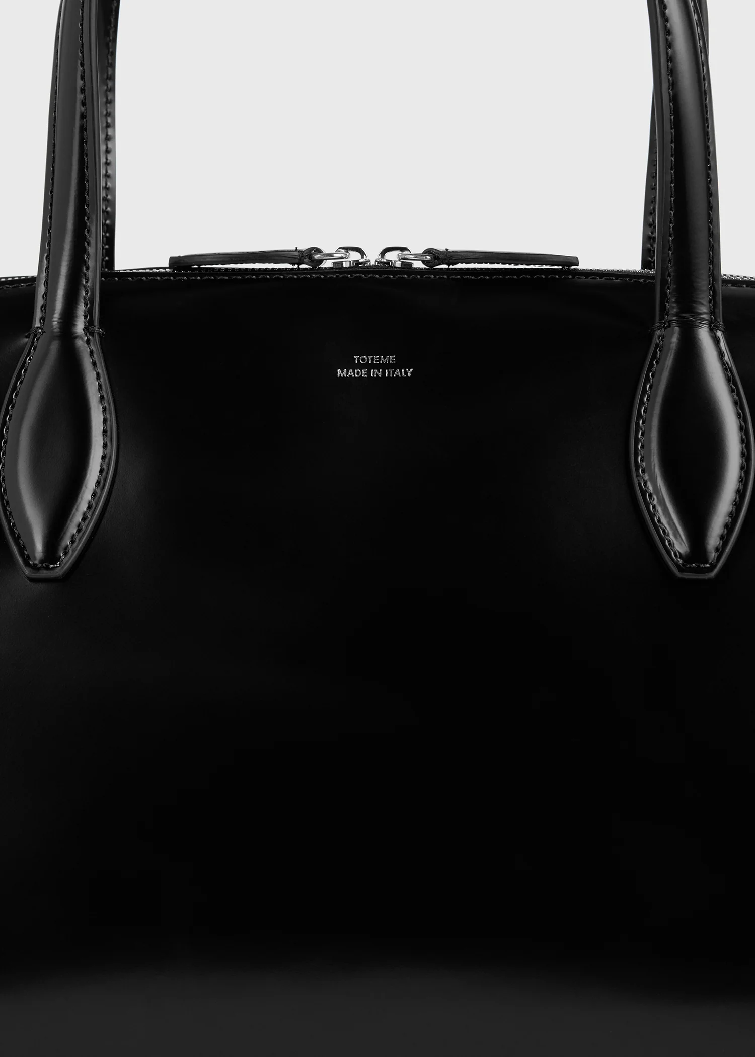 Medium box-leather day tote black - Image 5