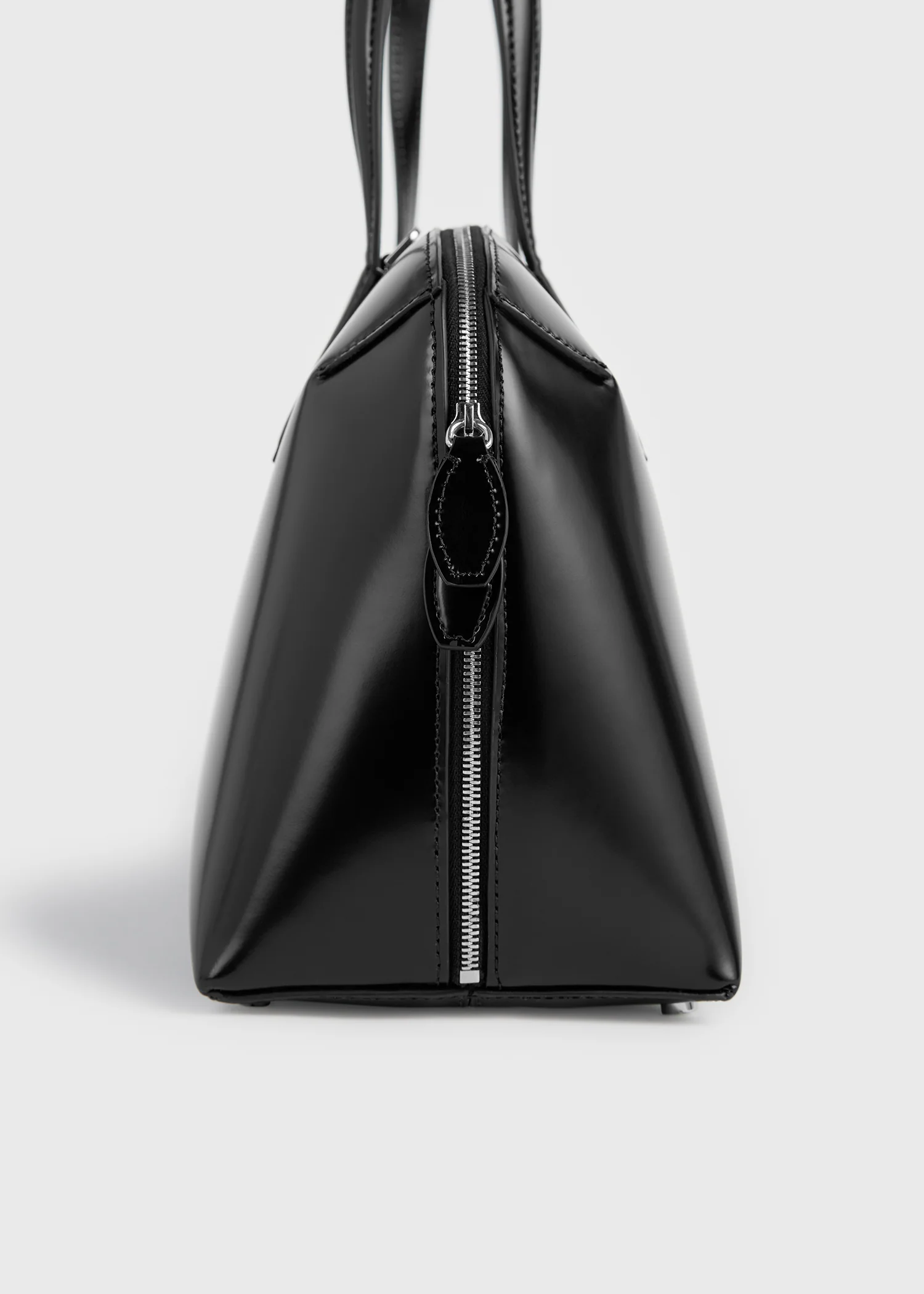 Medium box-leather day tote black - Image 6