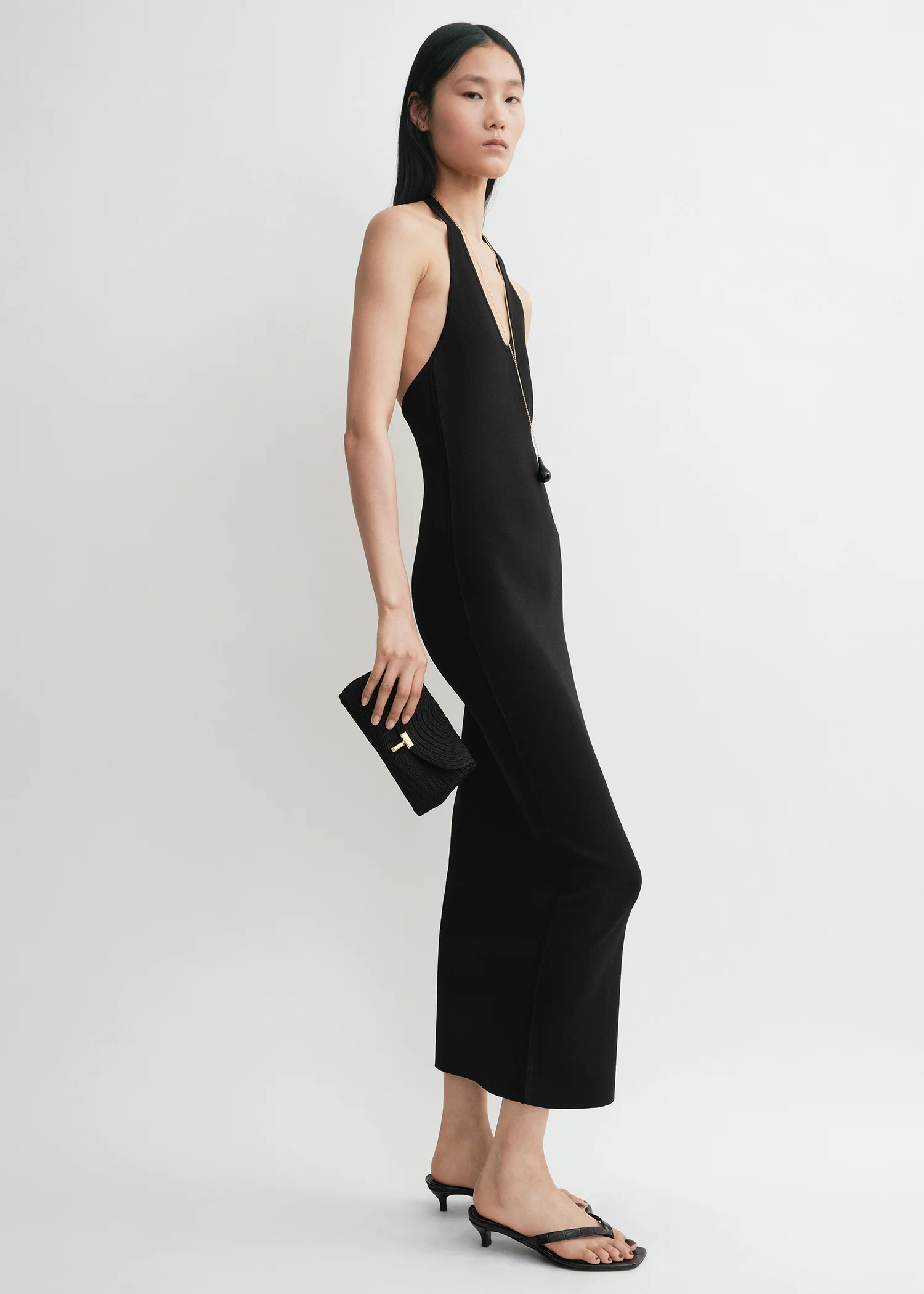 Mini T-lock rope clutch black - Image 3