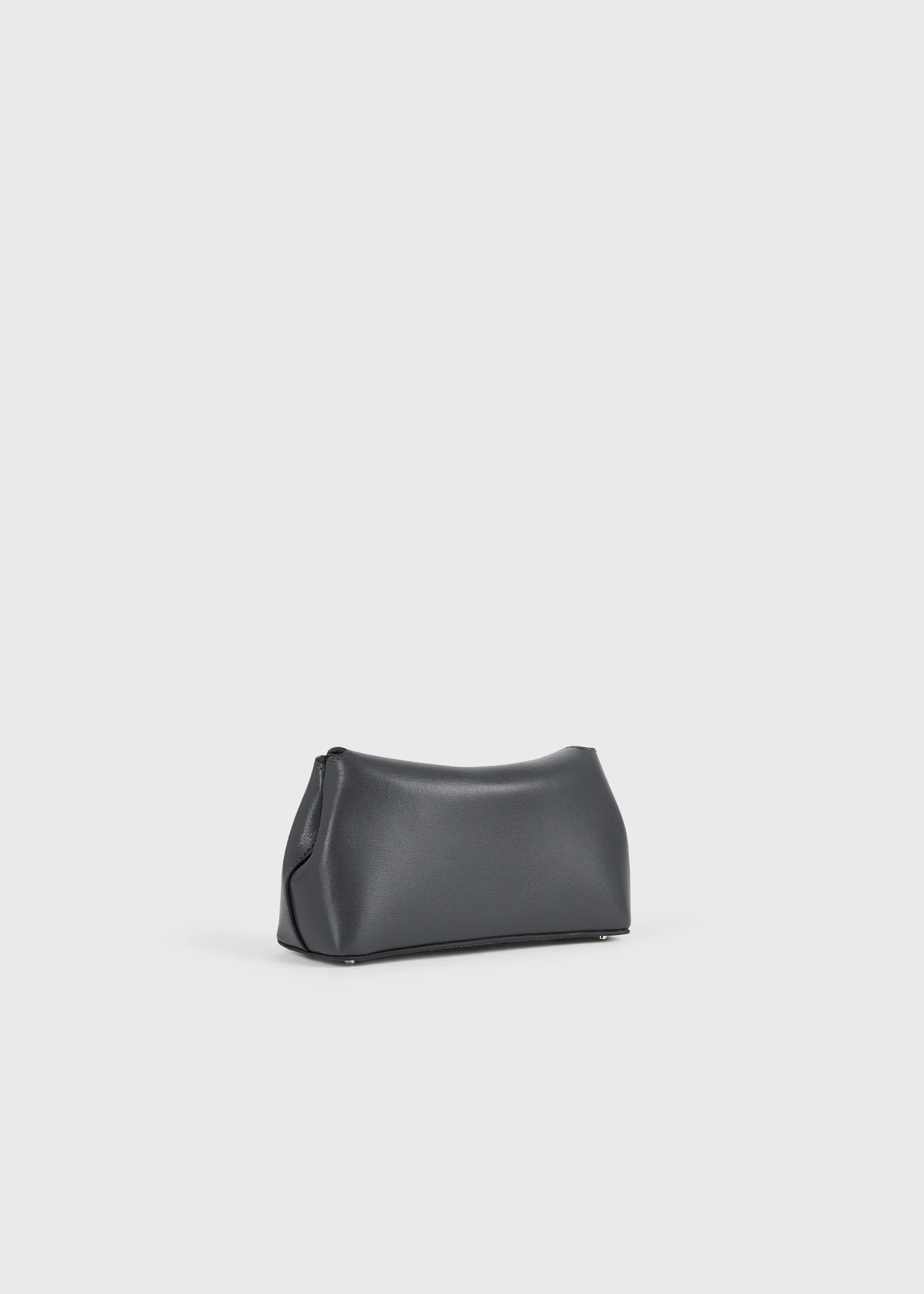 Mini T-lock leather clutch shark - Image 4