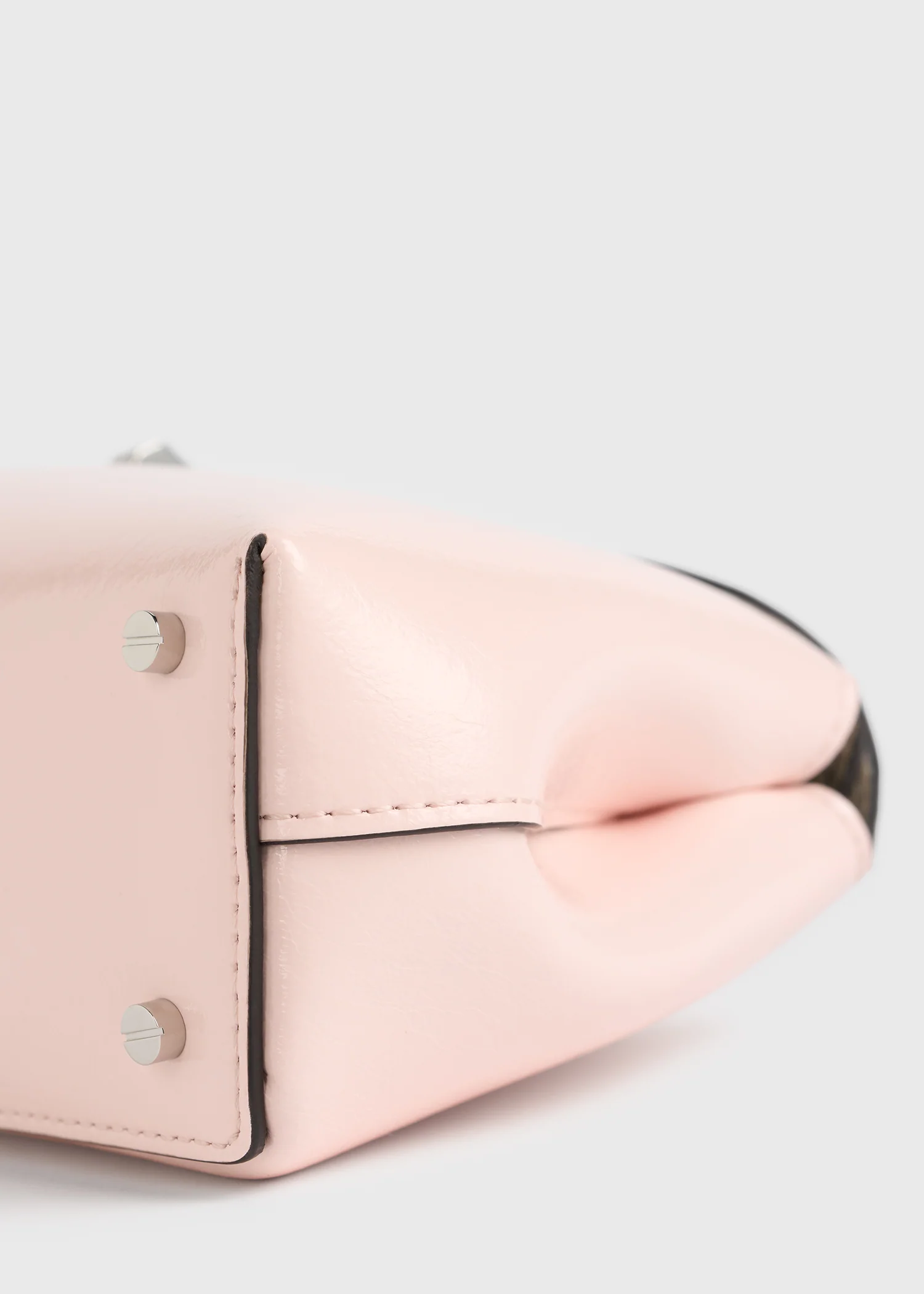 Mini T-lock naplack clutch flamingo - Image 5