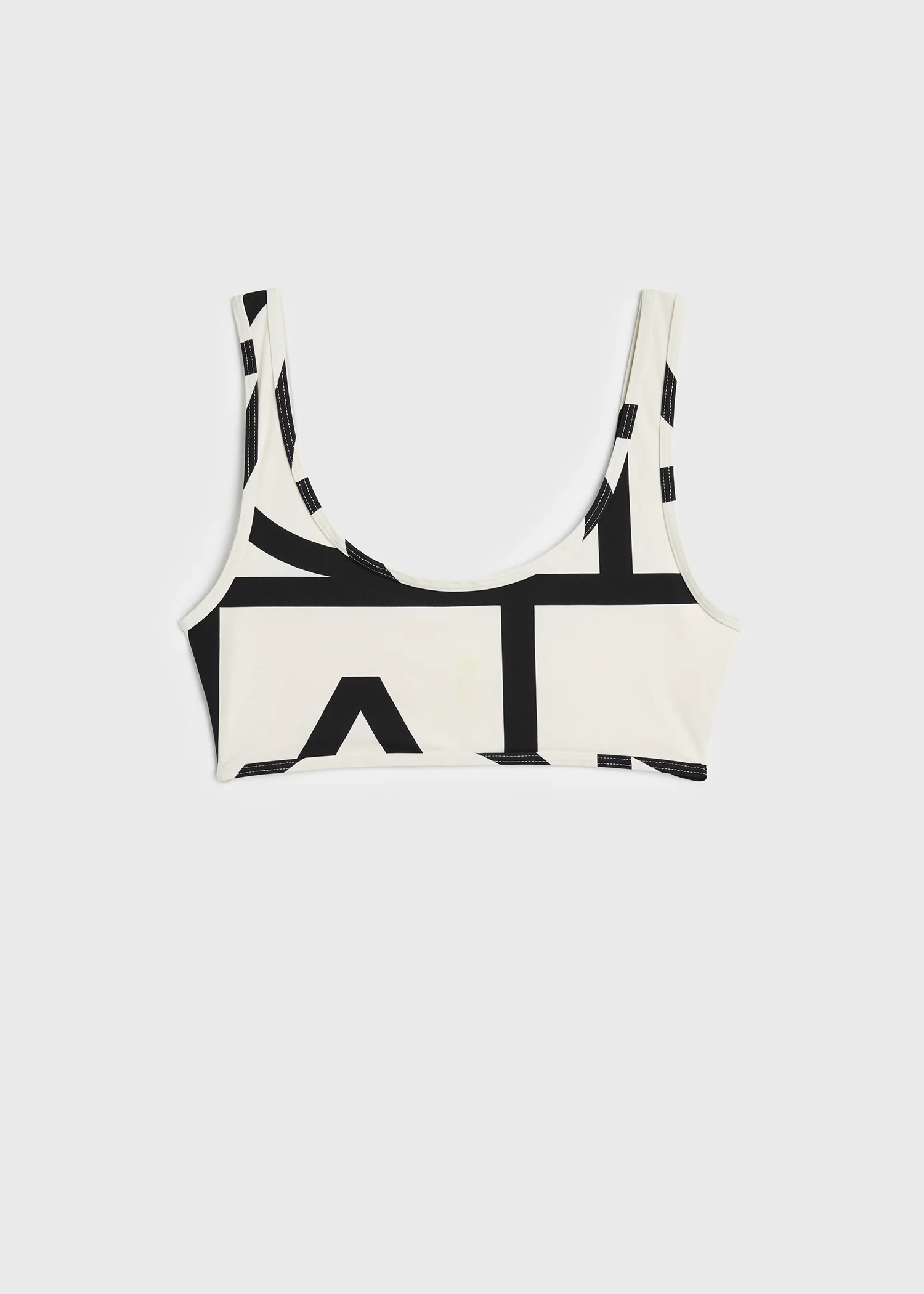 Monogram bikini top tofu - Image 6