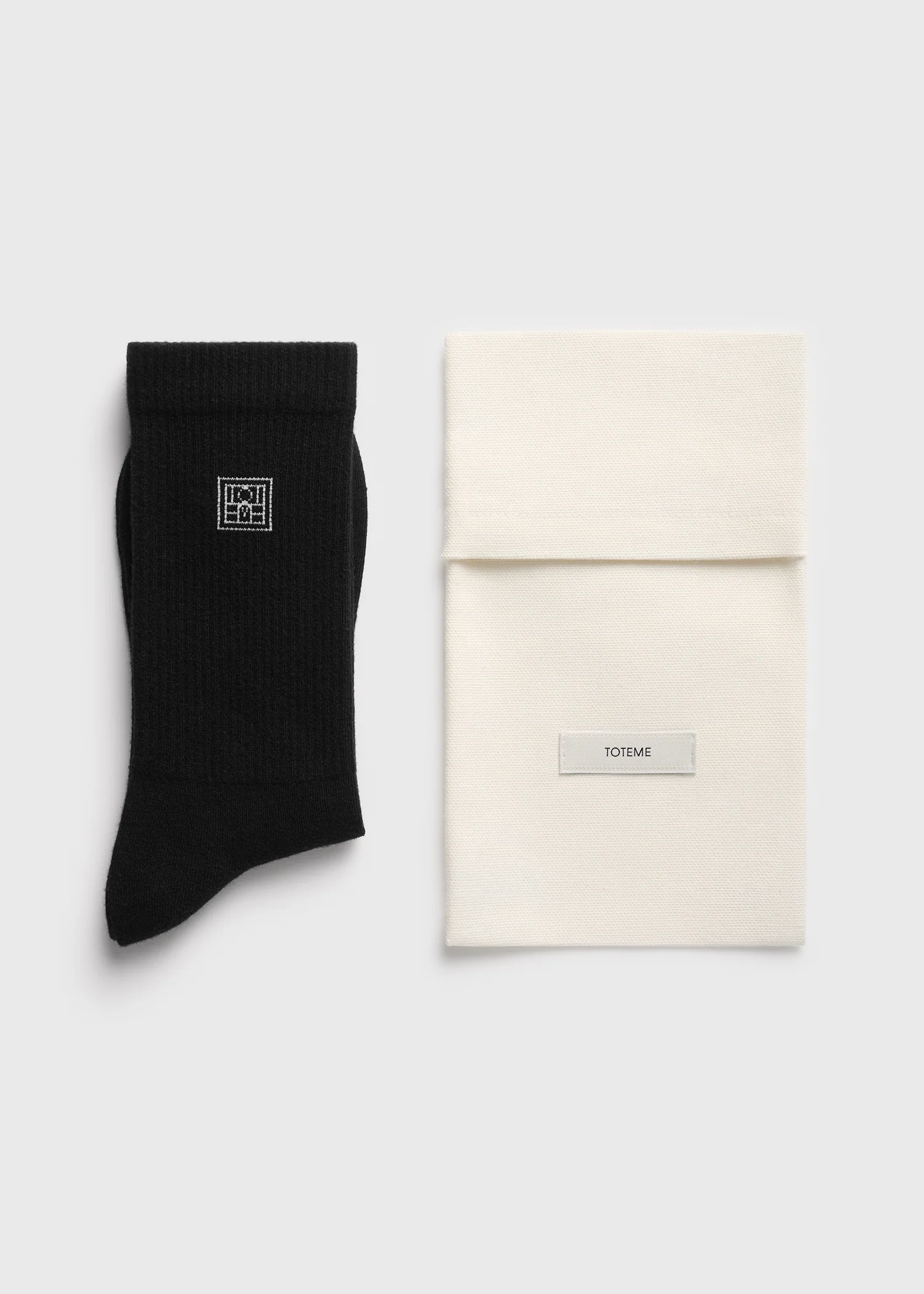 Monogram socks black - Image 2