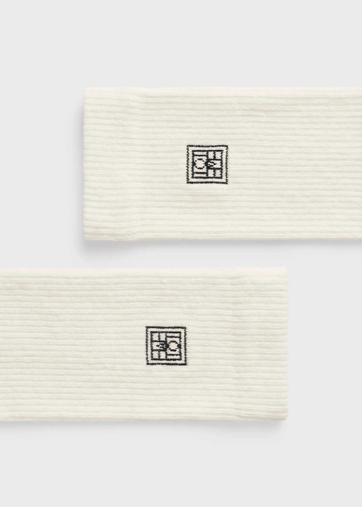 Monogram socks macadamia - Image 3