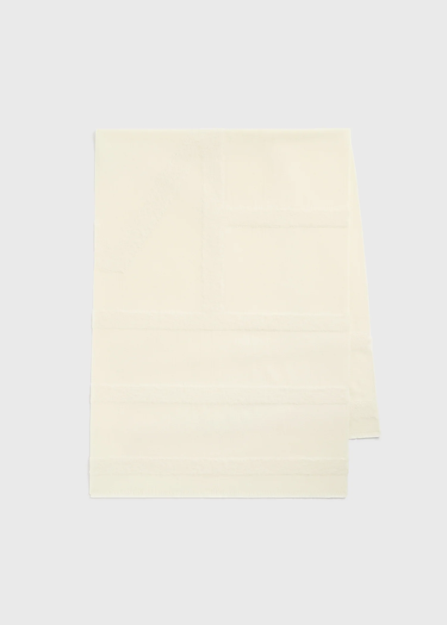 Monogram twill scarf off-white - Image 6