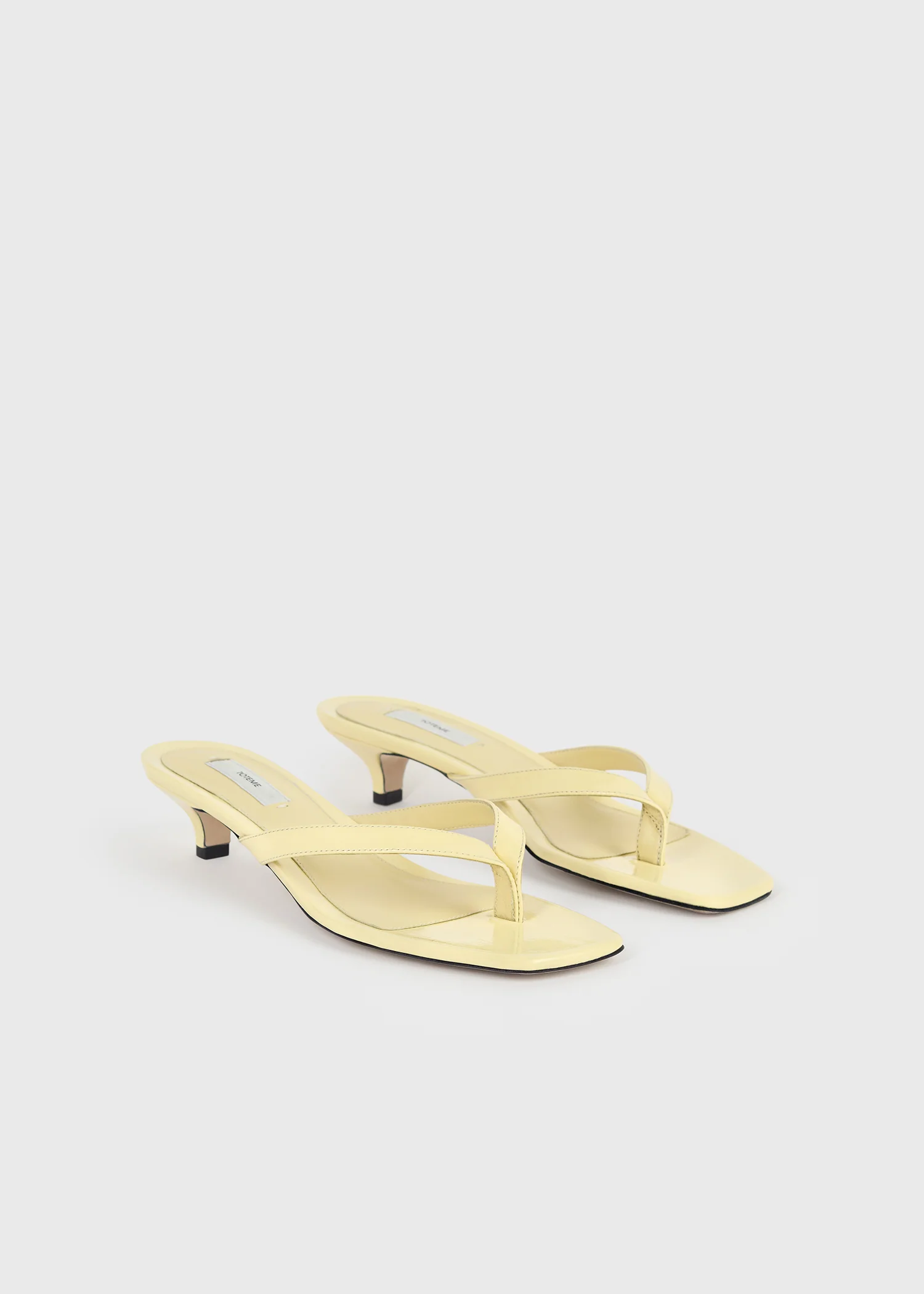Naplack heeled flip flops buttercup - Image 7