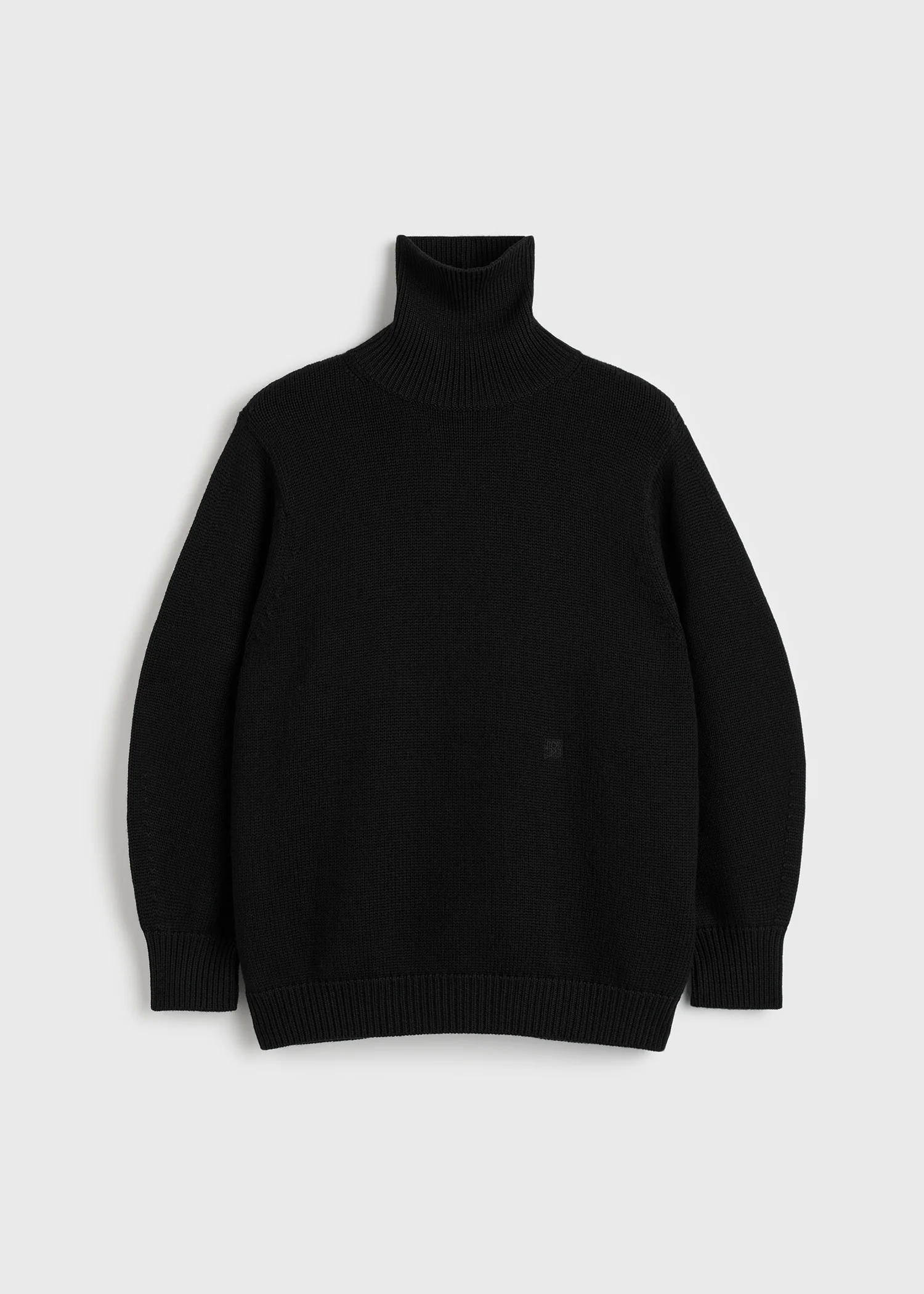 Oversized turtleneck black - Image 5