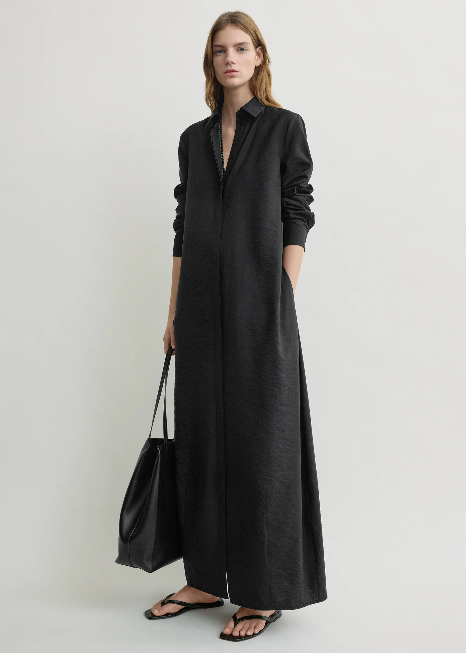 Parachute shirtdress black petite - Image 2