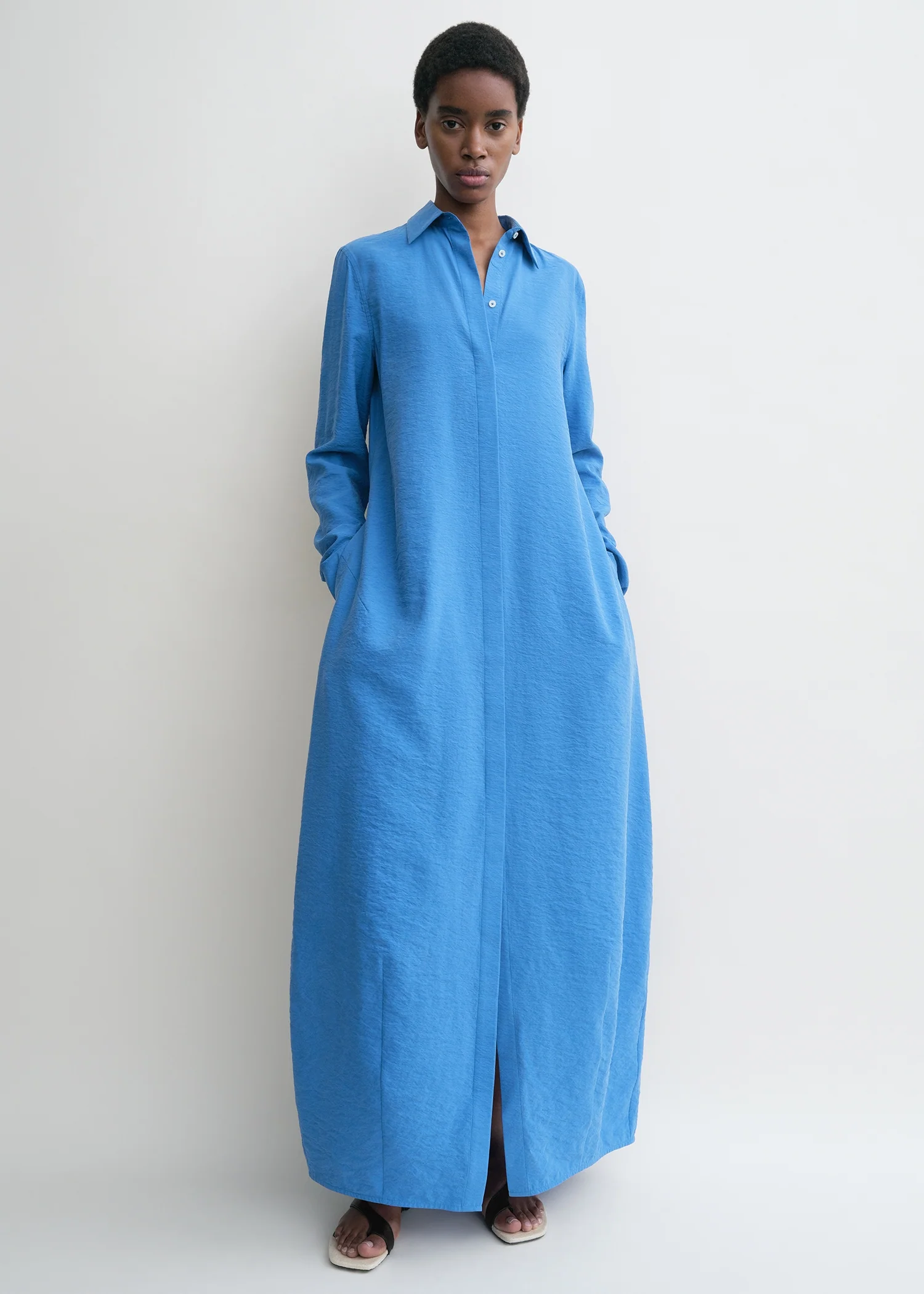 Parachute shirtdress cobalt petite - Image 2