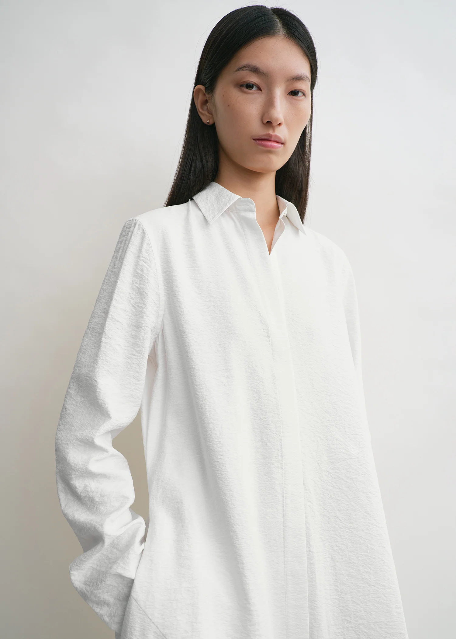 Parachute shirtdress white petite - Image 4