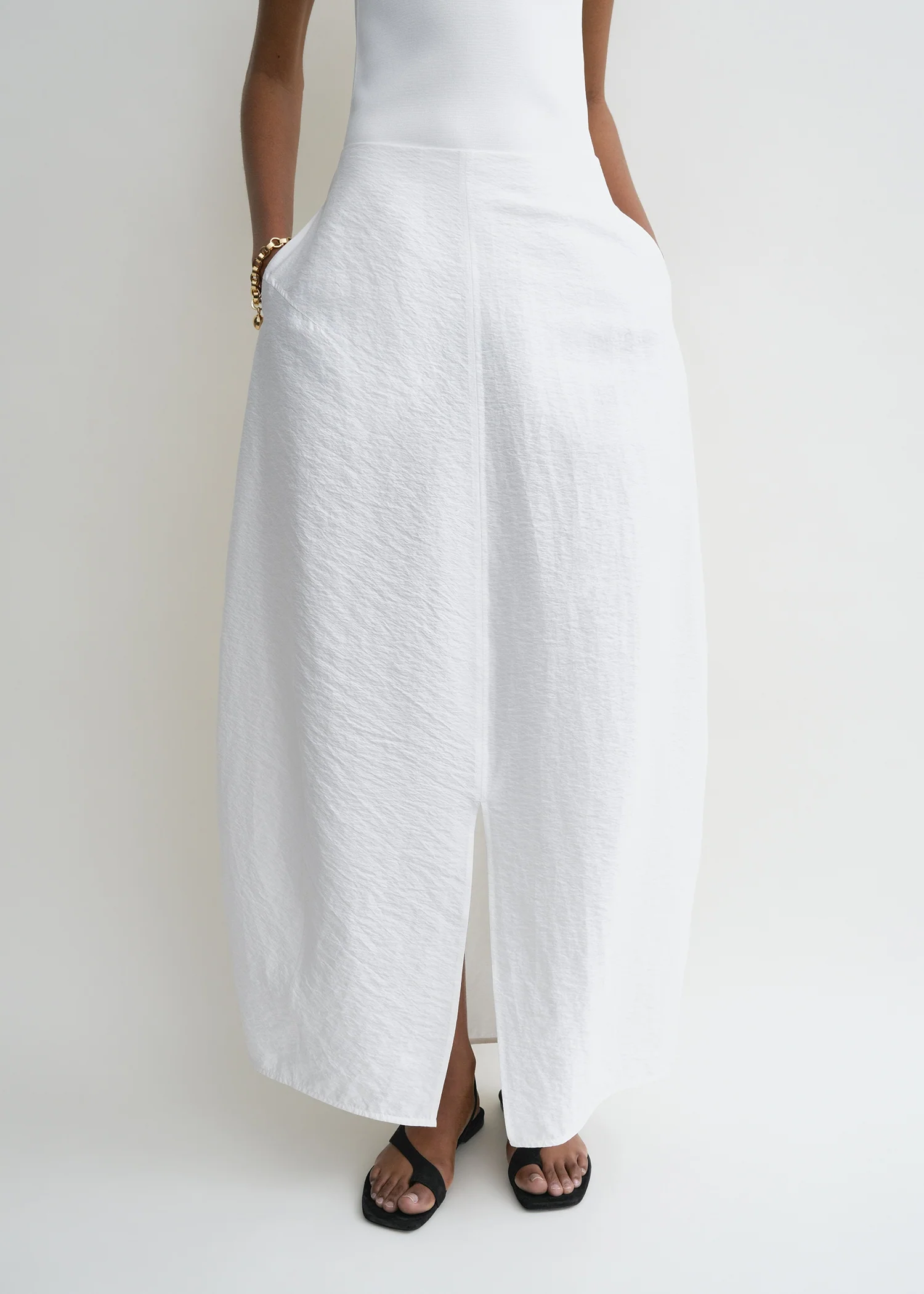 Parachute skirt white - Image 4