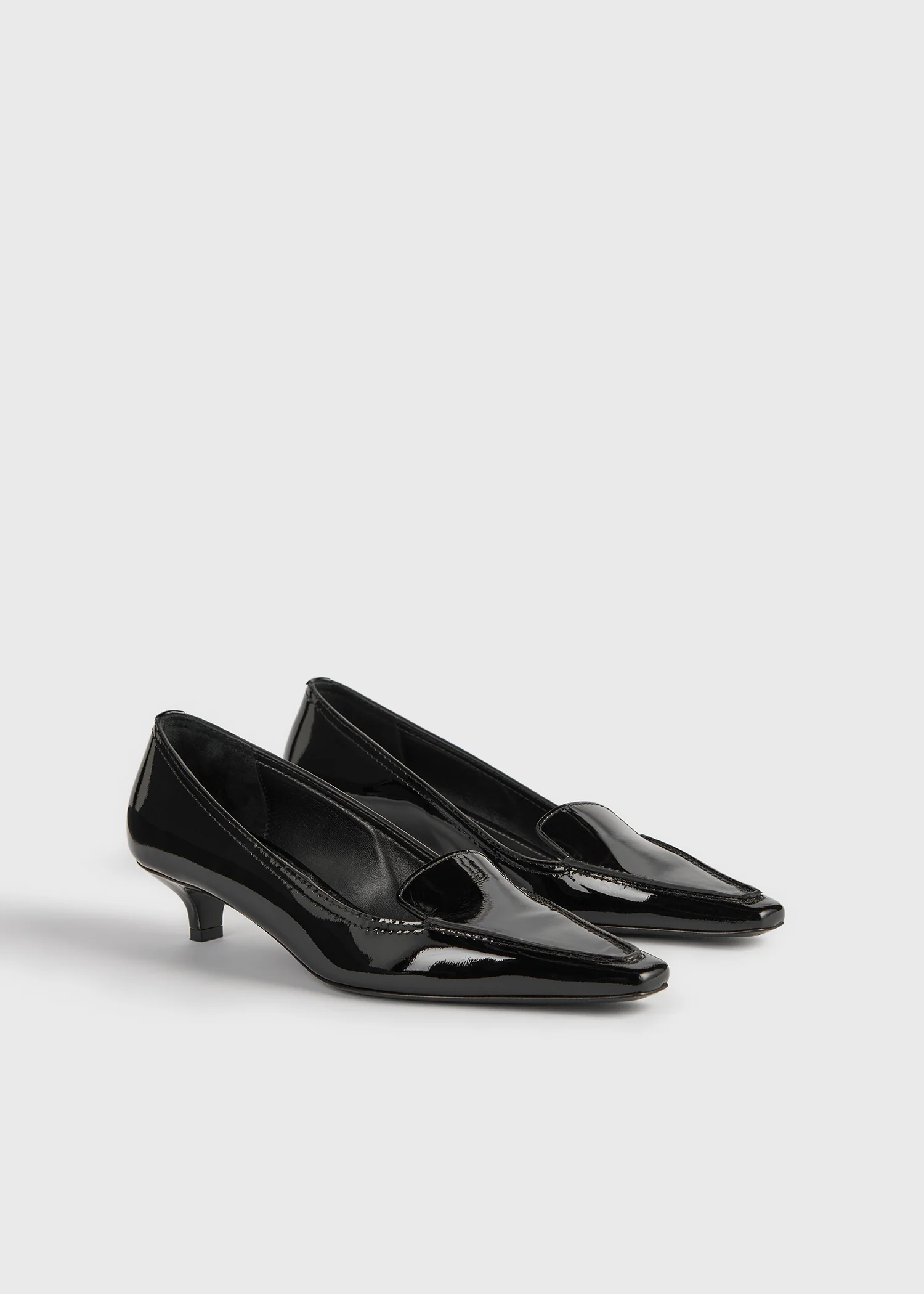Patent loafer pumps black - Image 7