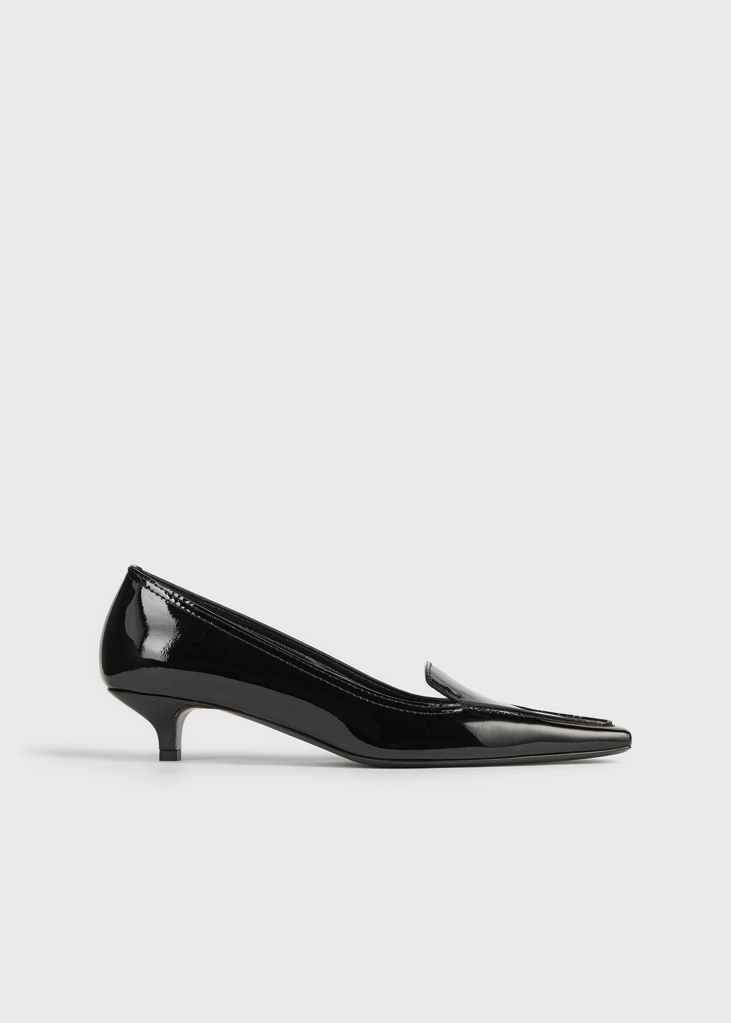 Patent loafer pumps black - Image 8